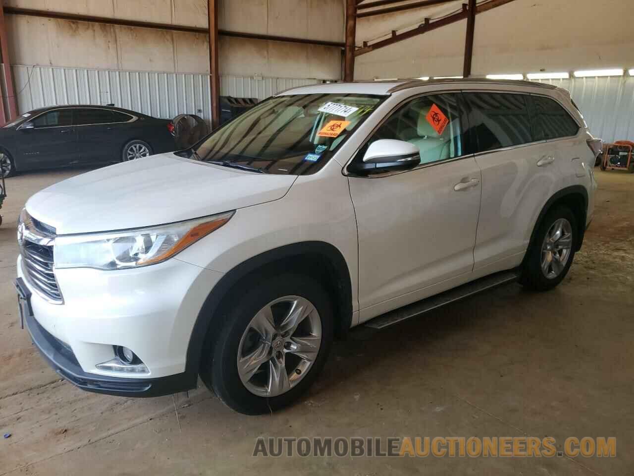 5TDYKRFH3FS086747 TOYOTA HIGHLANDER 2015