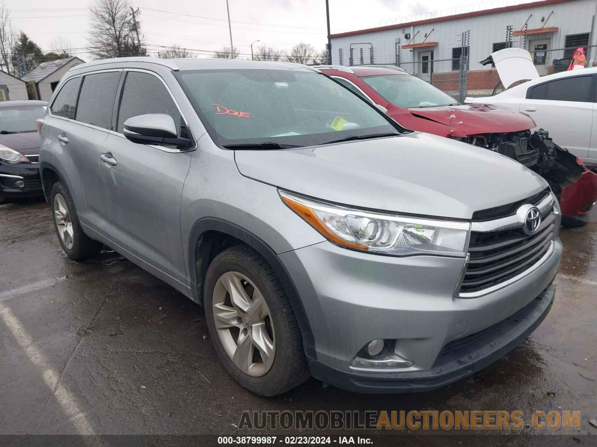 5TDYKRFH3FS096727 TOYOTA HIGHLANDER 2015