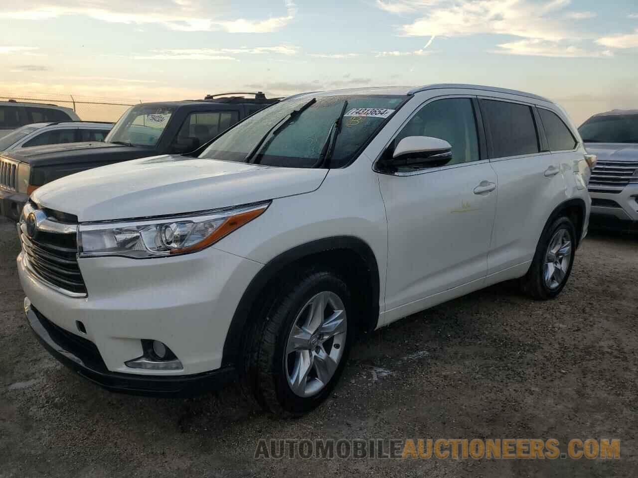 5TDYKRFH3FS119648 TOYOTA HIGHLANDER 2015