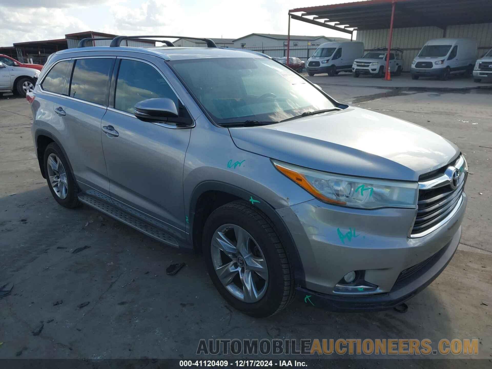 5TDYKRFH3GS125743 TOYOTA HIGHLANDER 2016