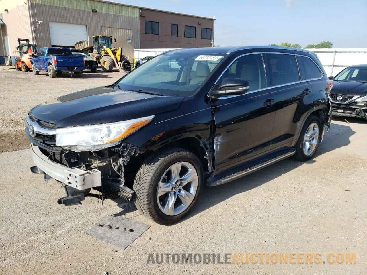 5TDYKRFH3GS126424 TOYOTA HIGHLANDER 2016