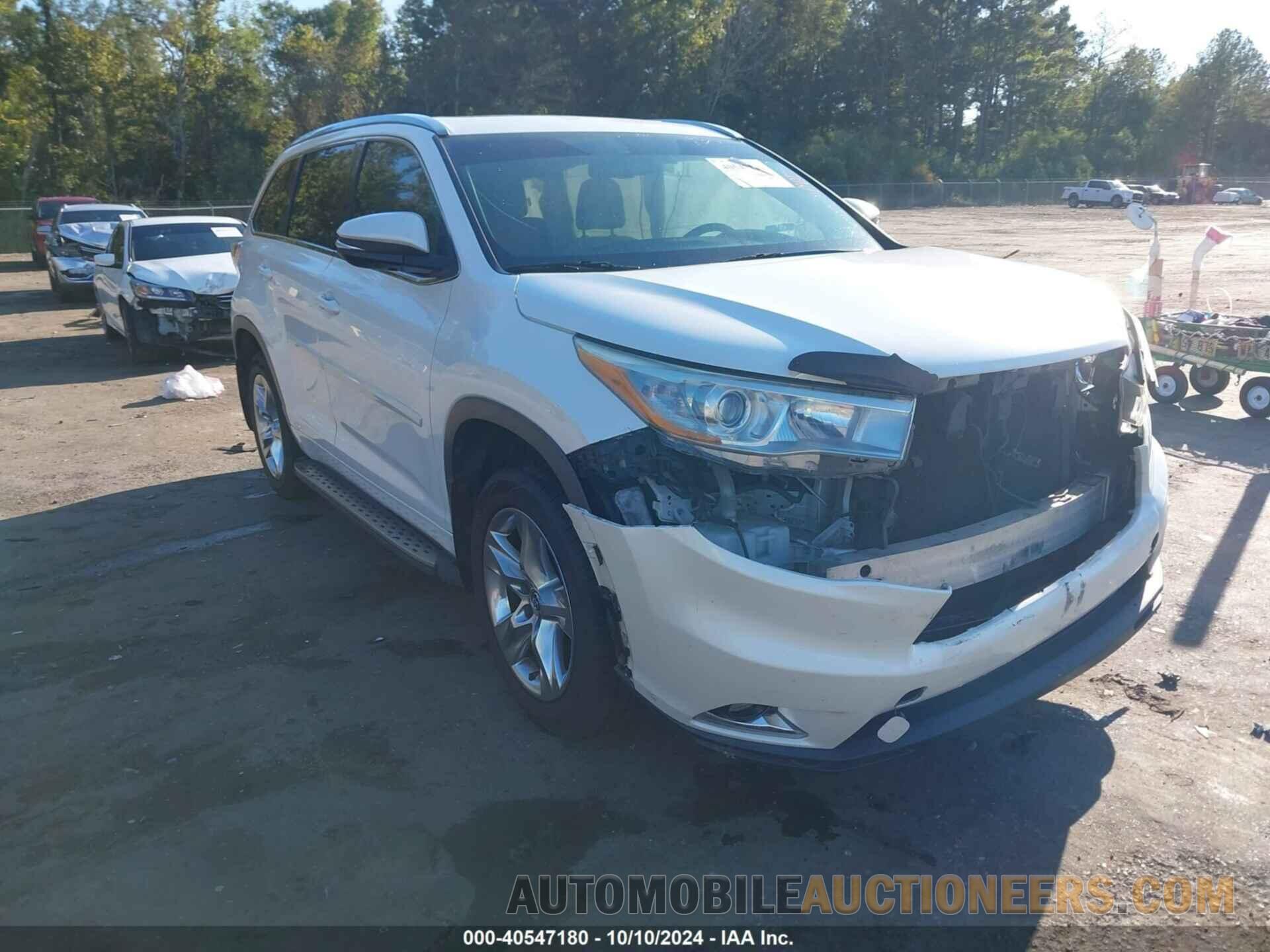 5TDYKRFH3GS137505 TOYOTA HIGHLANDER 2016