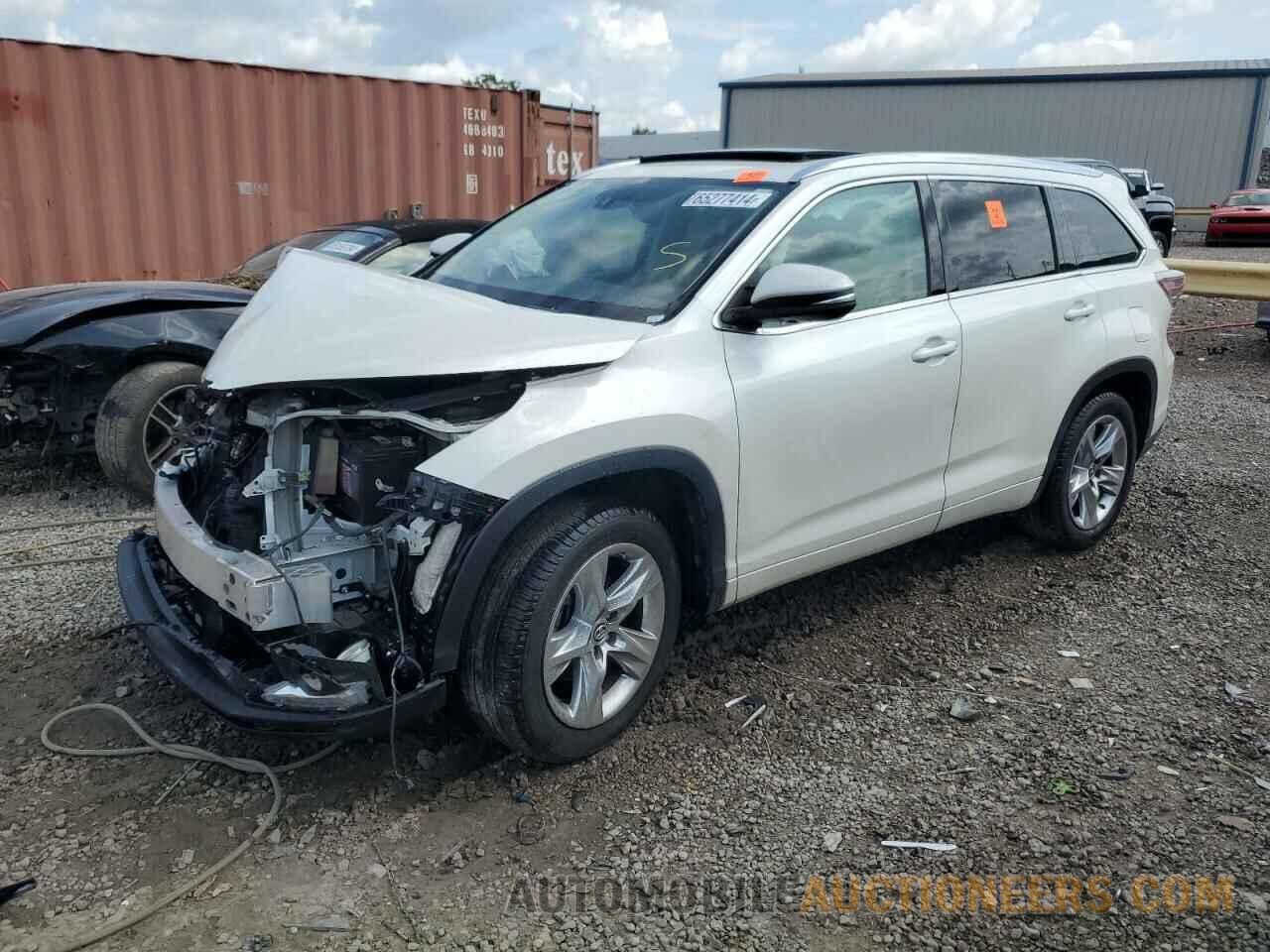 5TDYKRFH3GS138766 TOYOTA HIGHLANDER 2016