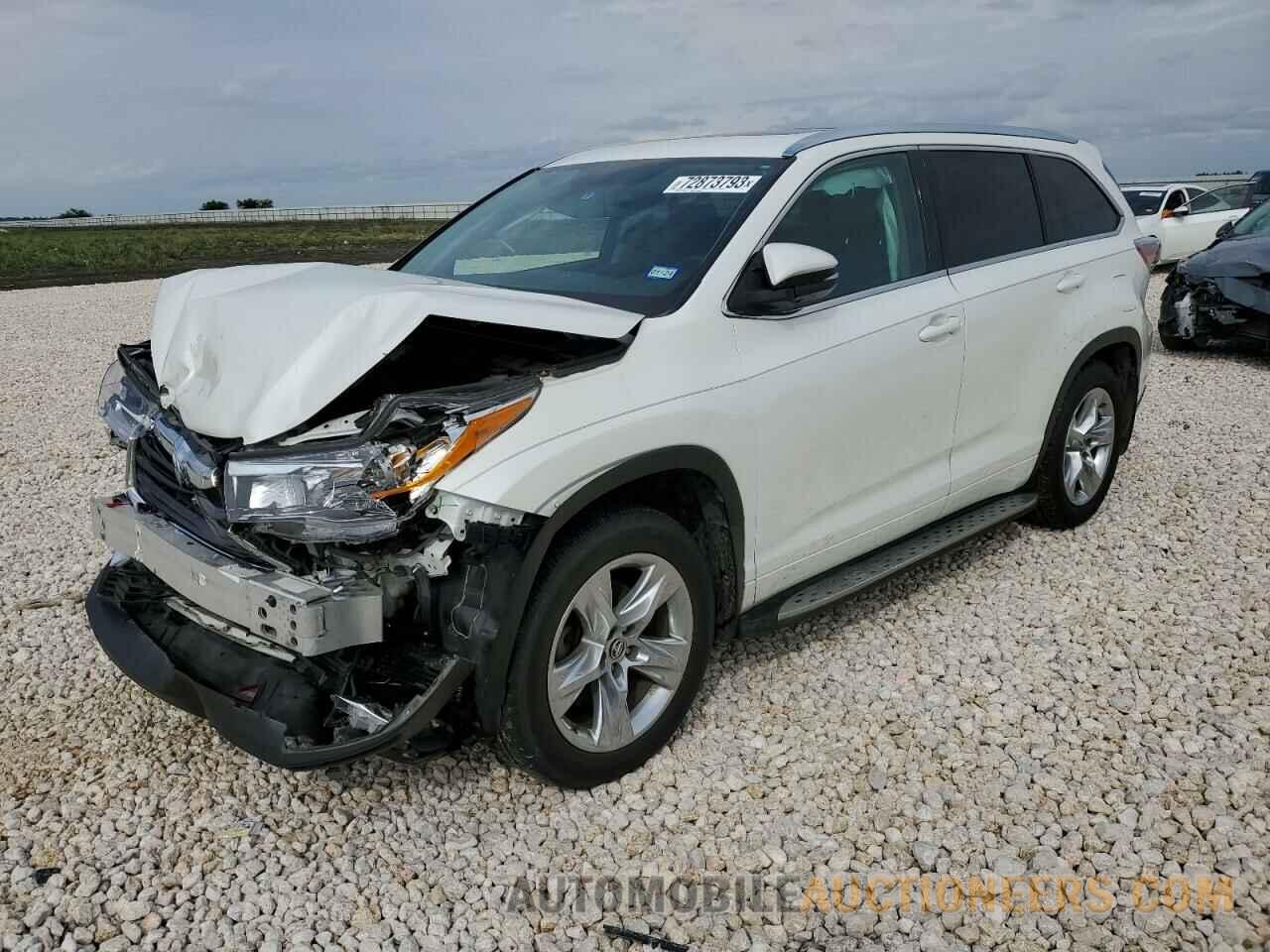 5TDYKRFH3GS139352 TOYOTA HIGHLANDER 2016