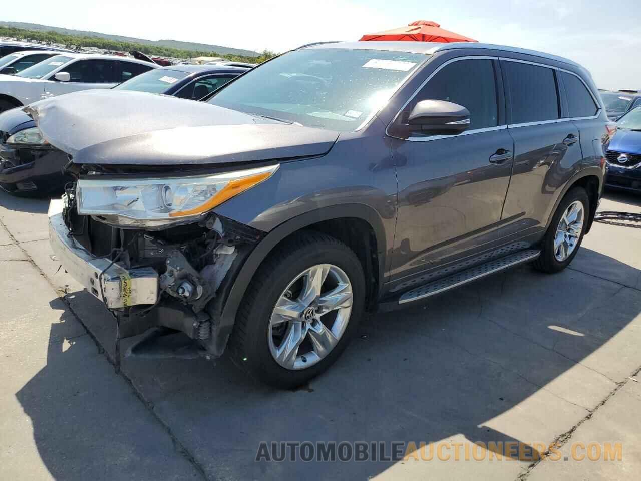 5TDYKRFH3GS143191 TOYOTA HIGHLANDER 2016