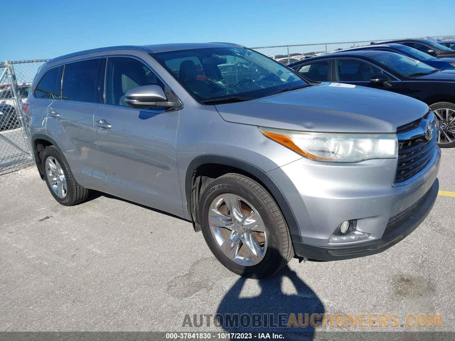 5TDYKRFH4FS064272 TOYOTA HIGHLANDER 2015