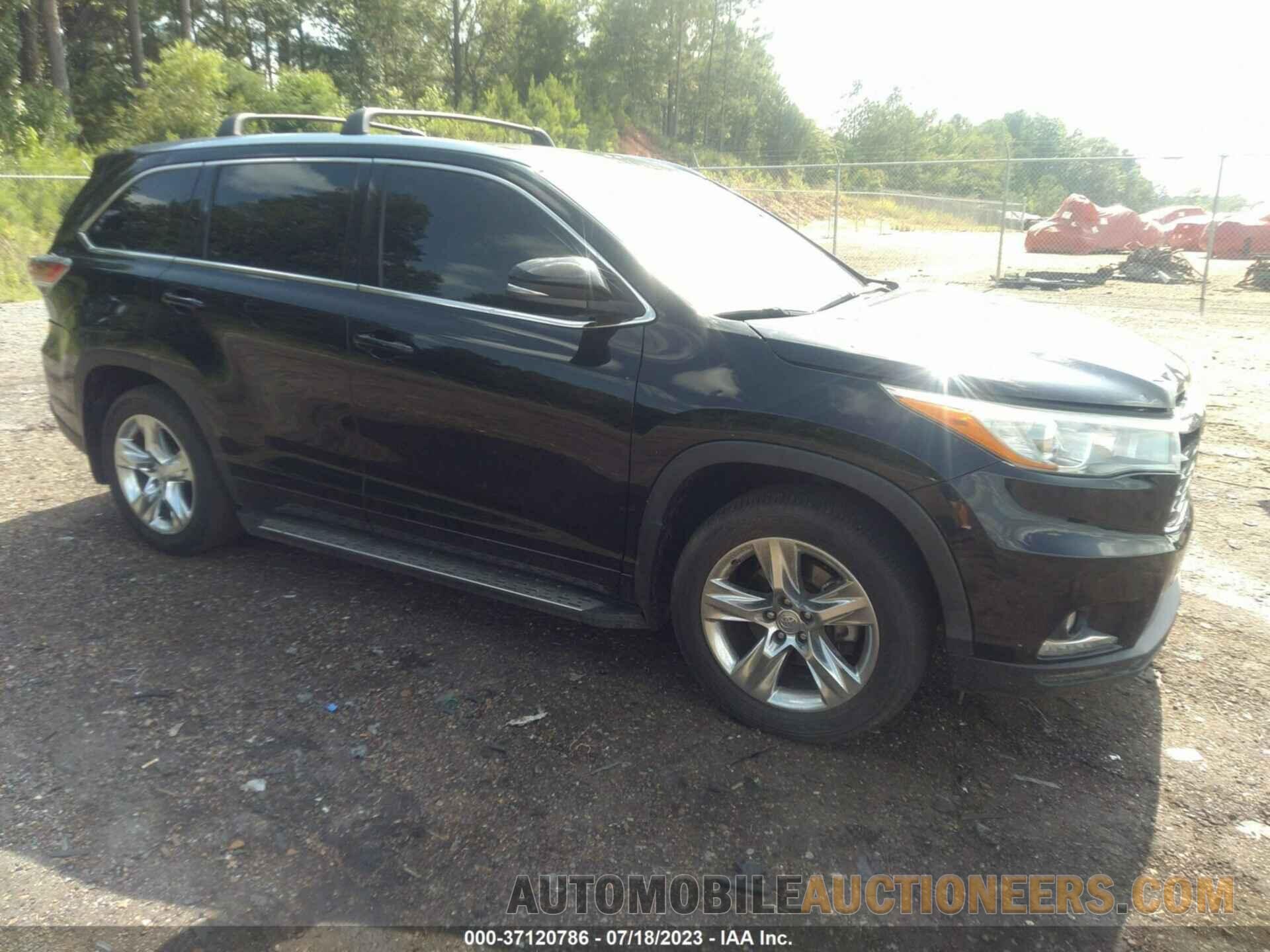 5TDYKRFH4FS079676 TOYOTA HIGHLANDER 2015