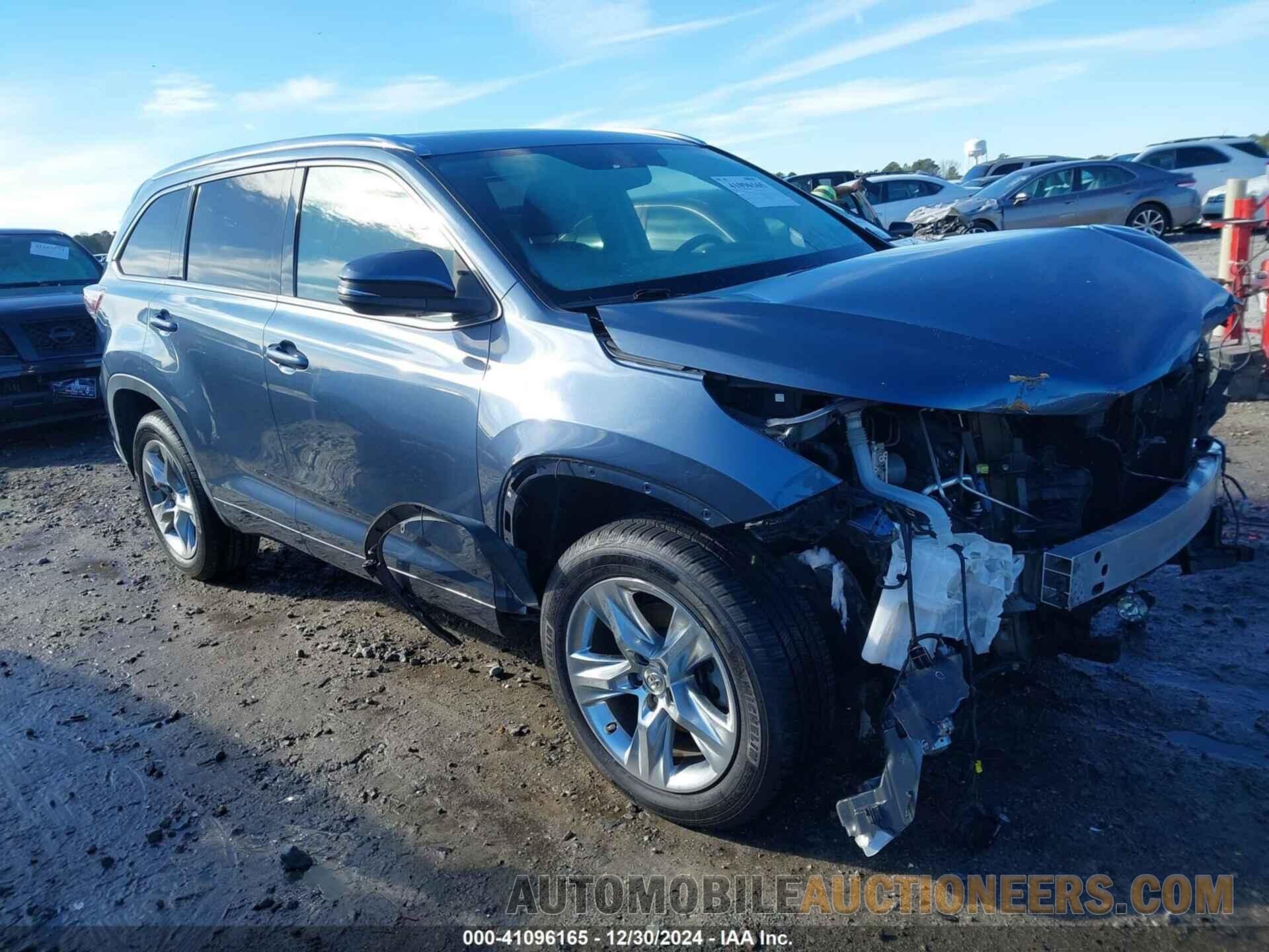 5TDYKRFH4FS104303 TOYOTA HIGHLANDER 2015