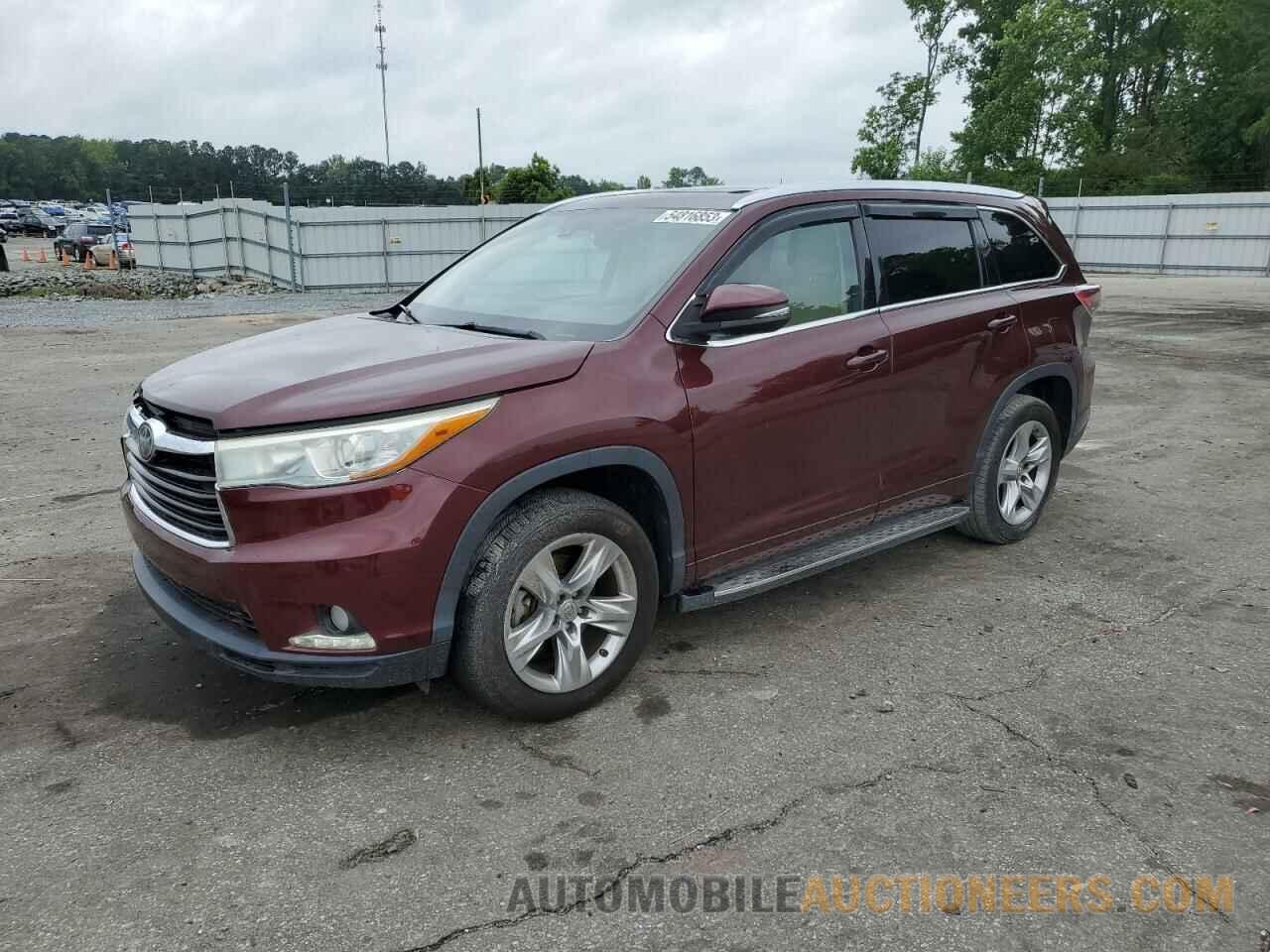 5TDYKRFH4FS116516 TOYOTA HIGHLANDER 2015