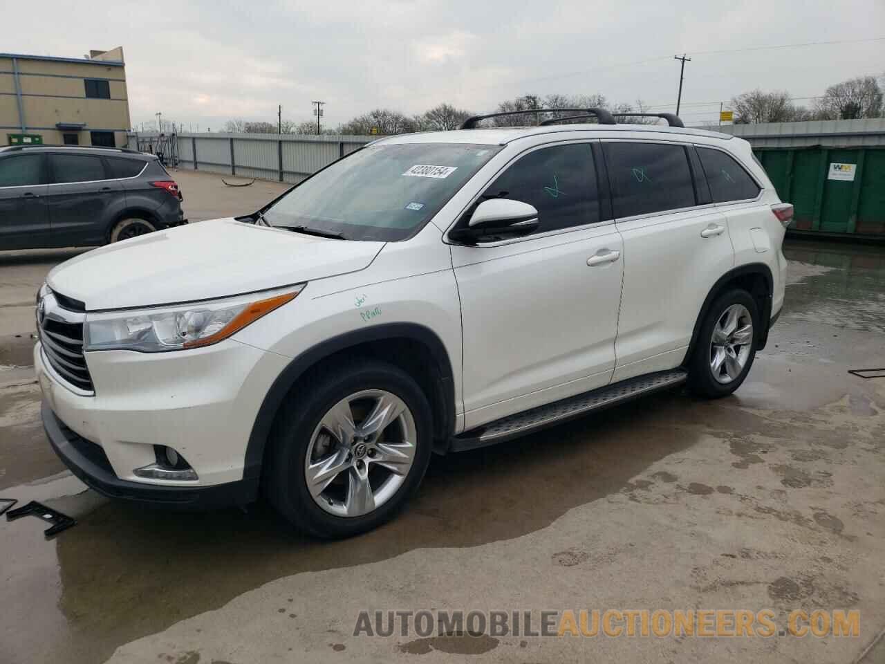 5TDYKRFH4GS138775 TOYOTA HIGHLANDER 2016