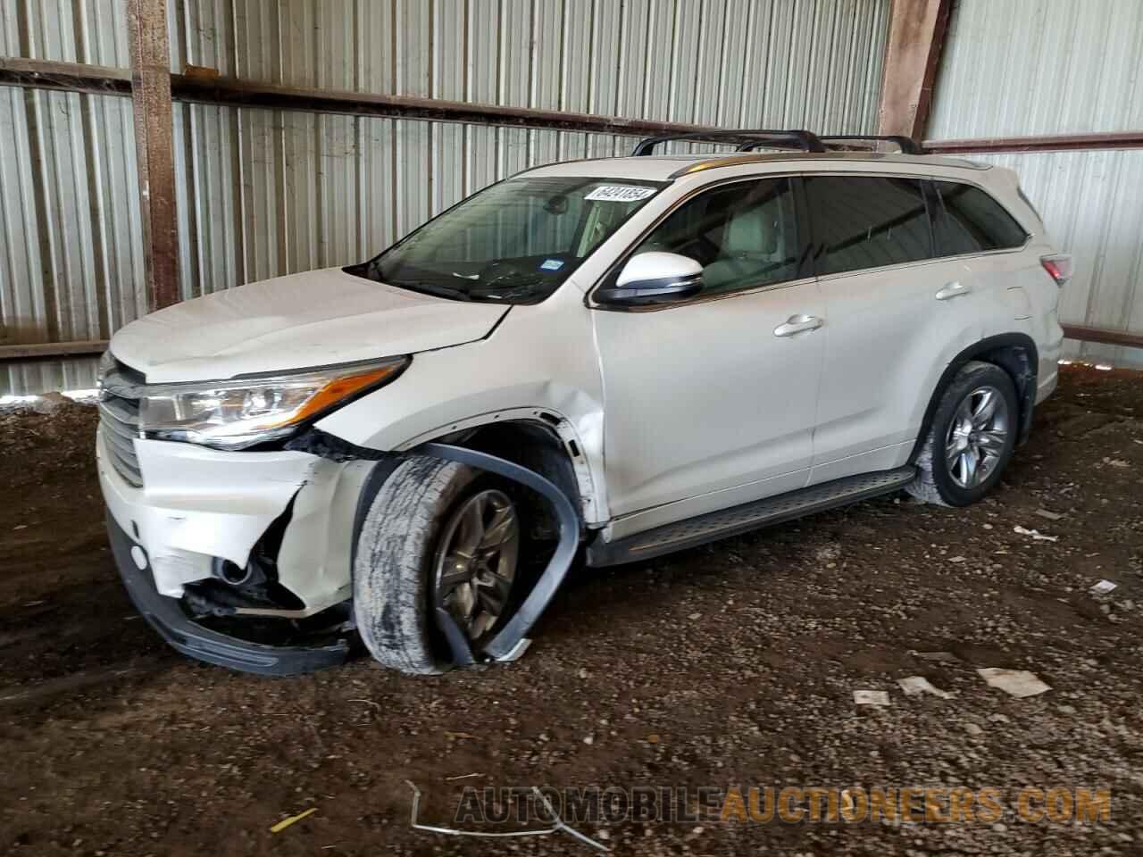 5TDYKRFH4GS168519 TOYOTA HIGHLANDER 2016