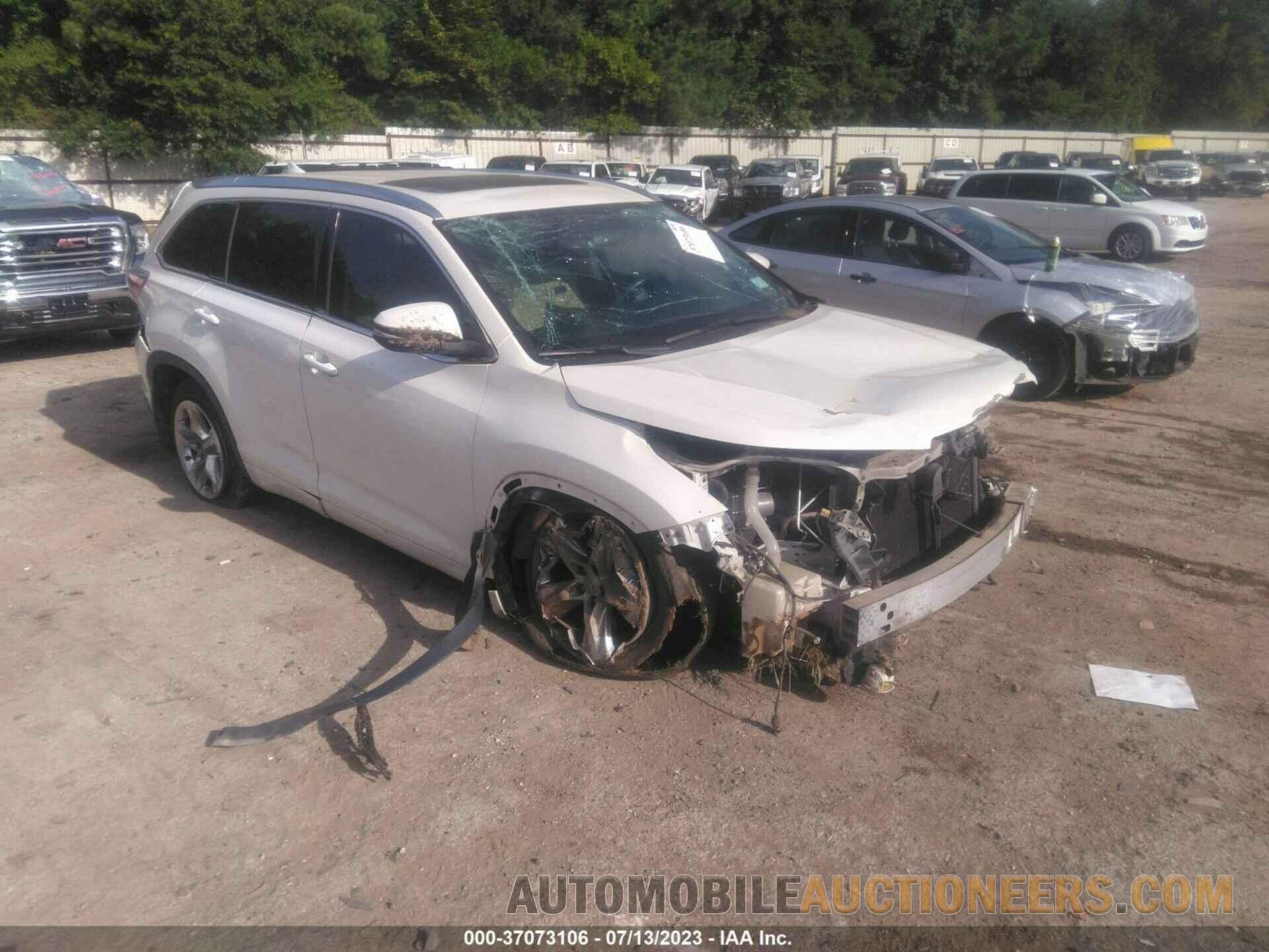 5TDYKRFH5FS039252 TOYOTA HIGHLANDER 2015