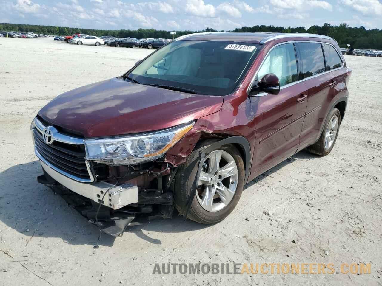 5TDYKRFH5FS065933 TOYOTA HIGHLANDER 2015