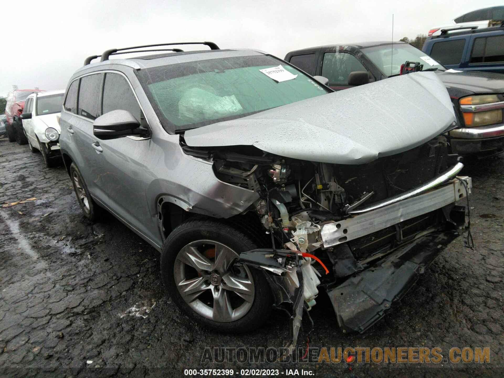 5TDYKRFH5FS066872 TOYOTA HIGHLANDER 2015