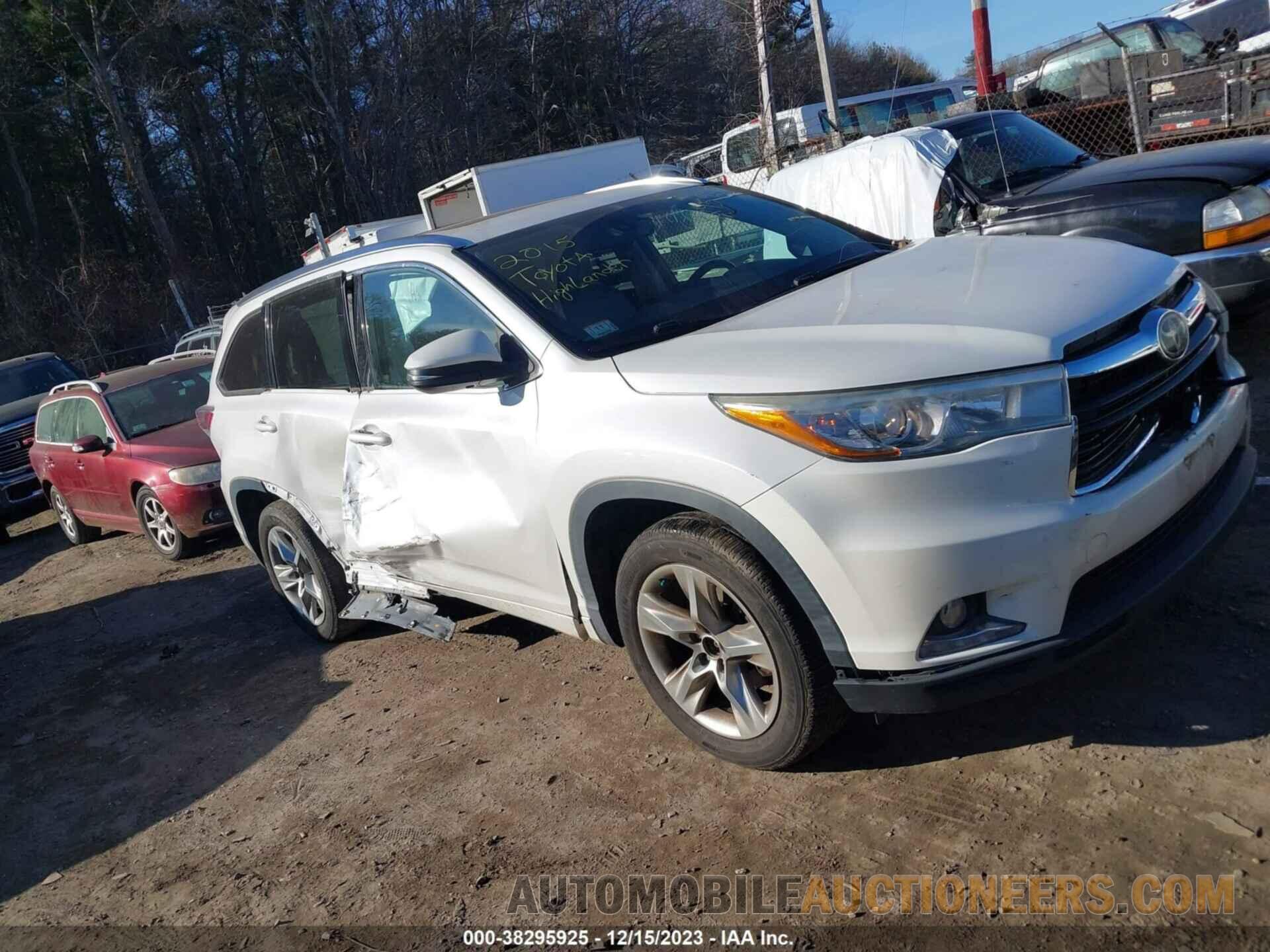 5TDYKRFH5FS079119 TOYOTA HIGHLANDER 2015