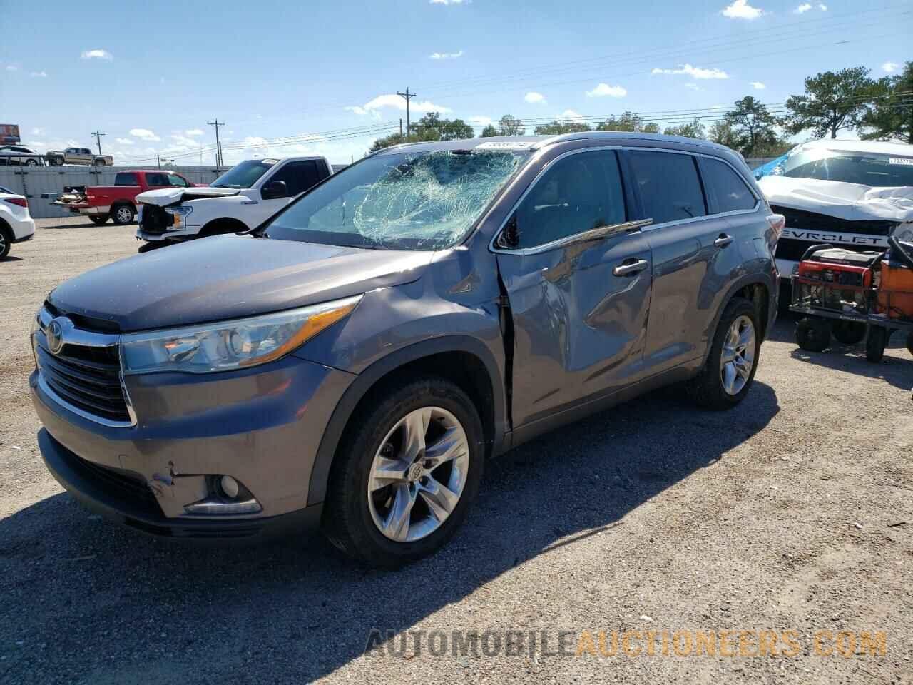 5TDYKRFH5FS102804 TOYOTA HIGHLANDER 2015