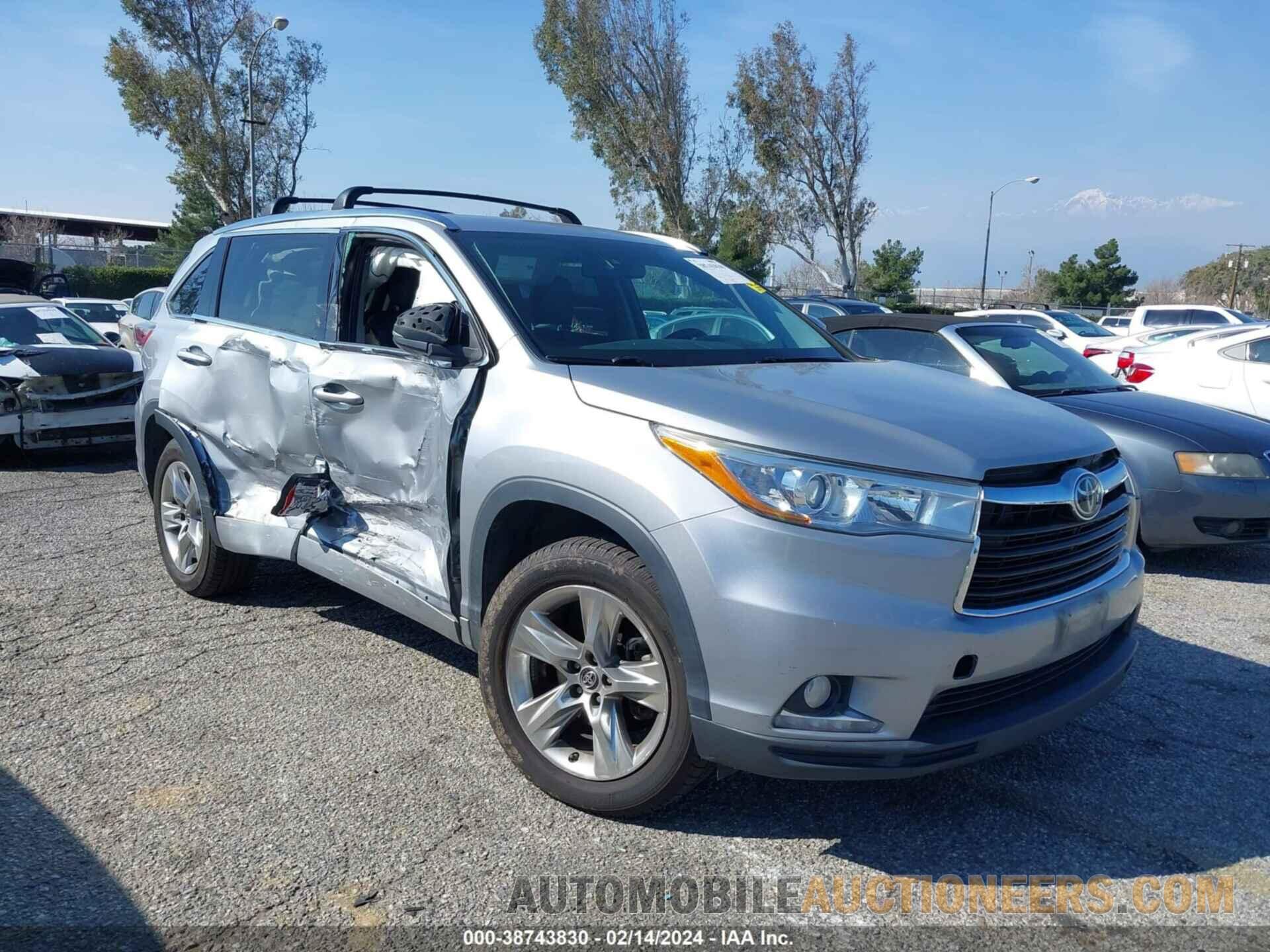 5TDYKRFH5GS130006 TOYOTA HIGHLANDER 2016