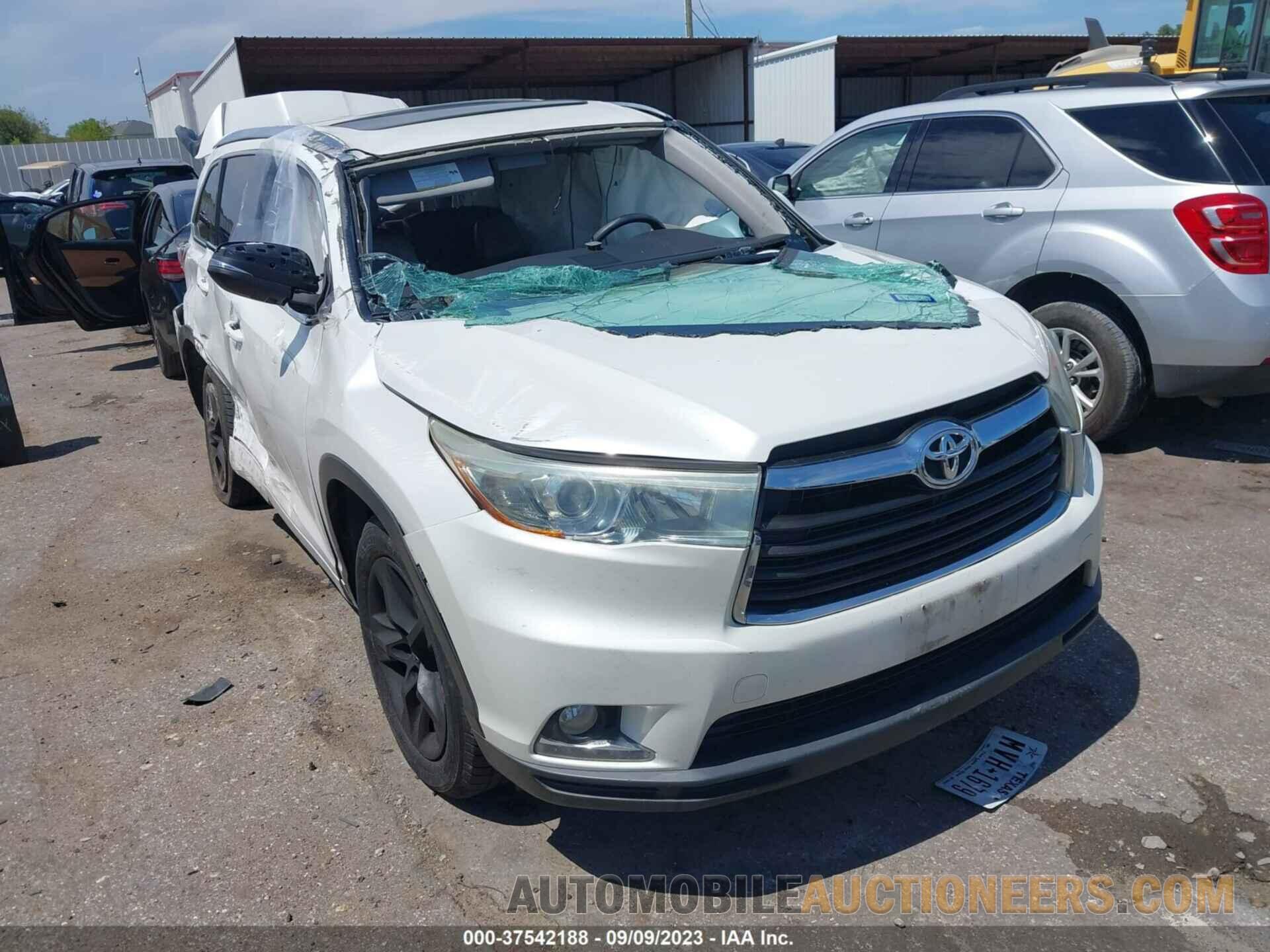 5TDYKRFH5GS155892 TOYOTA HIGHLANDER 2016