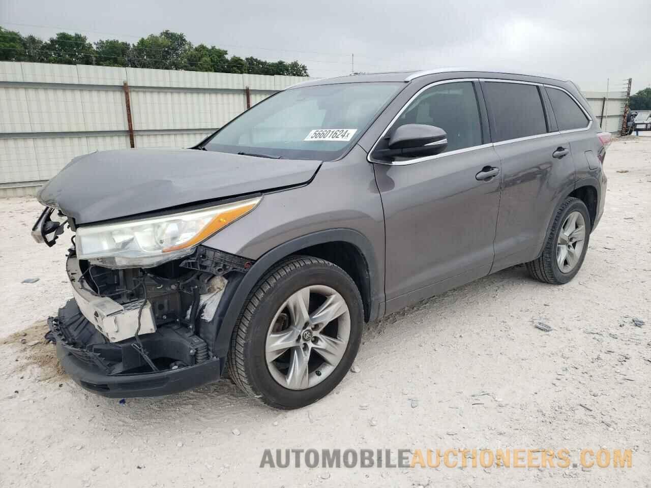 5TDYKRFH5GS184423 TOYOTA HIGHLANDER 2016