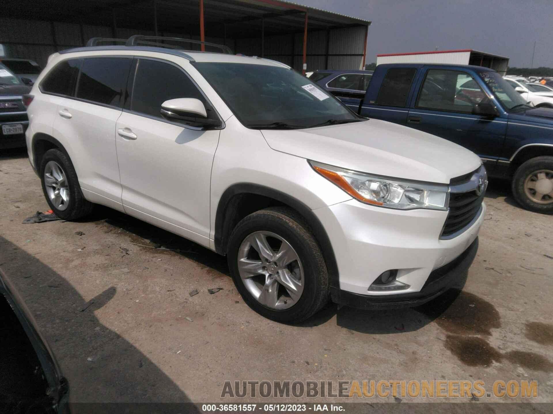 5TDYKRFH6FS041334 TOYOTA HIGHLANDER 2015