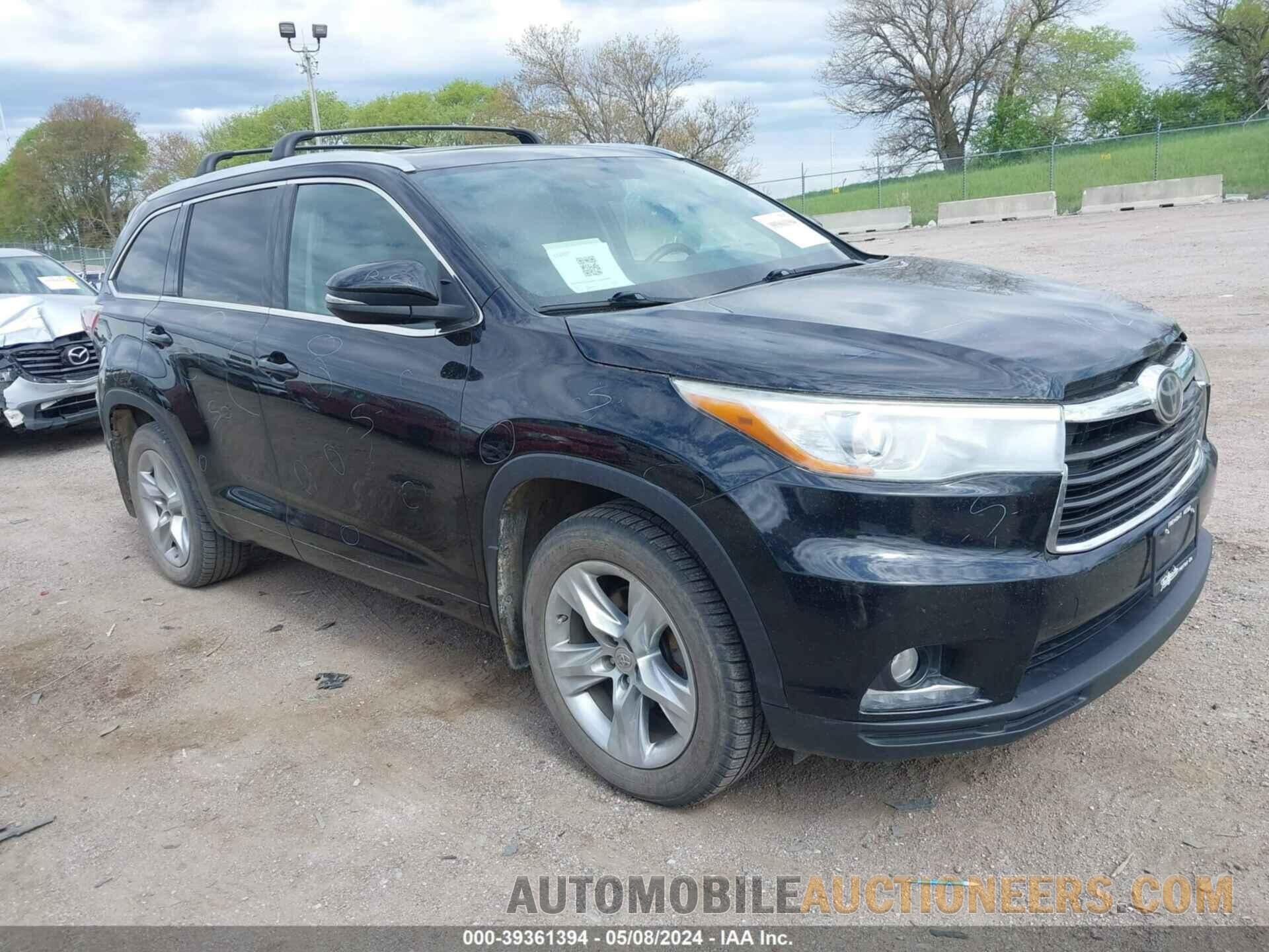 5TDYKRFH6FS042094 TOYOTA HIGHLANDER 2015