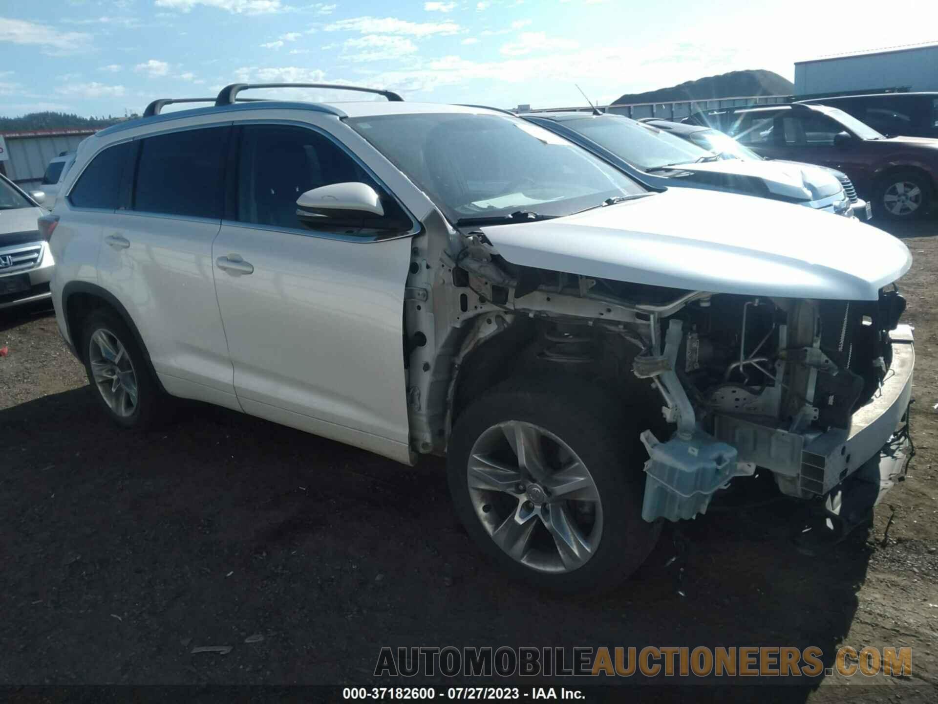 5TDYKRFH6FS045237 TOYOTA HIGHLANDER 2015