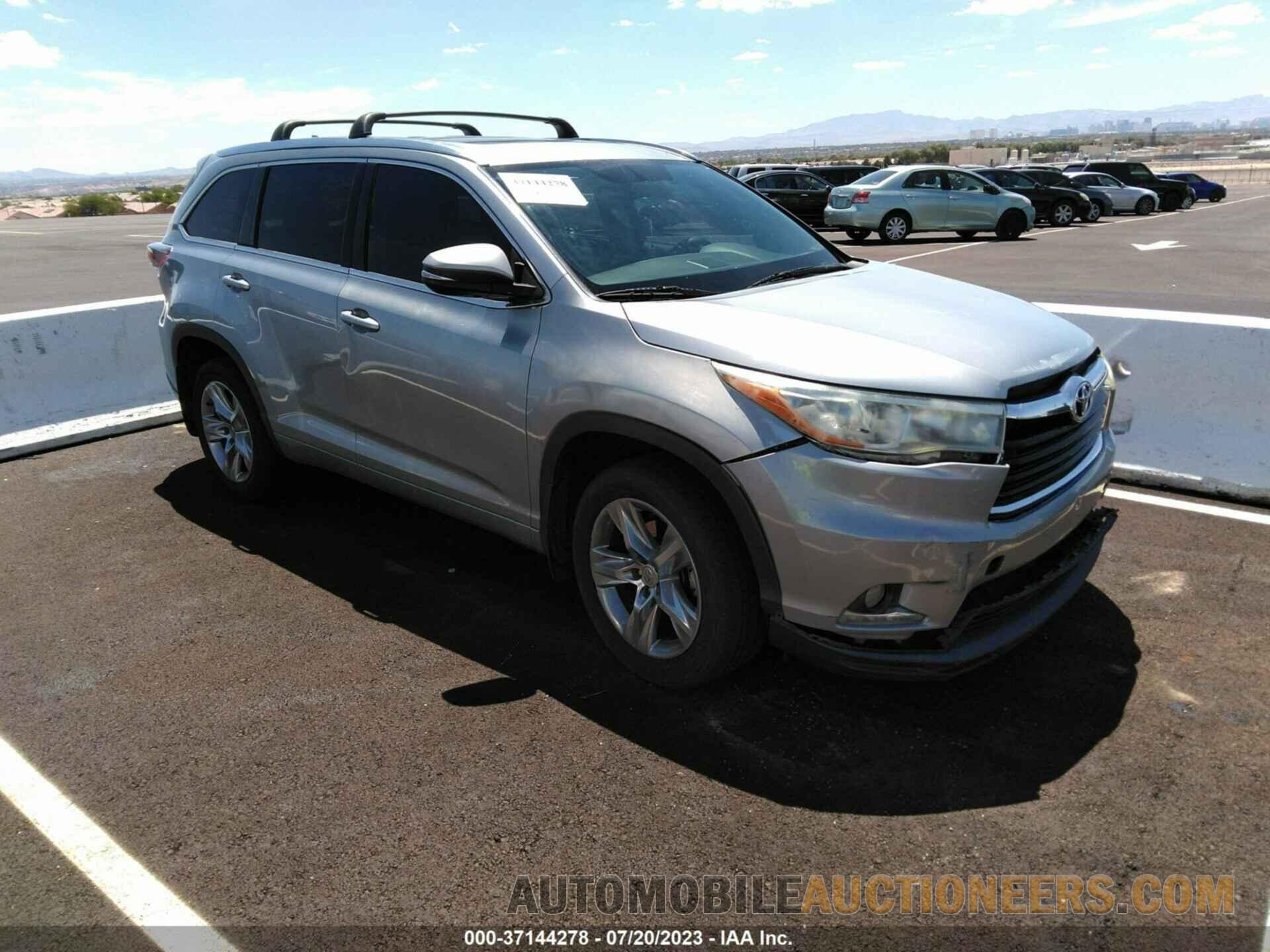 5TDYKRFH6FS047148 TOYOTA HIGHLANDER 2015