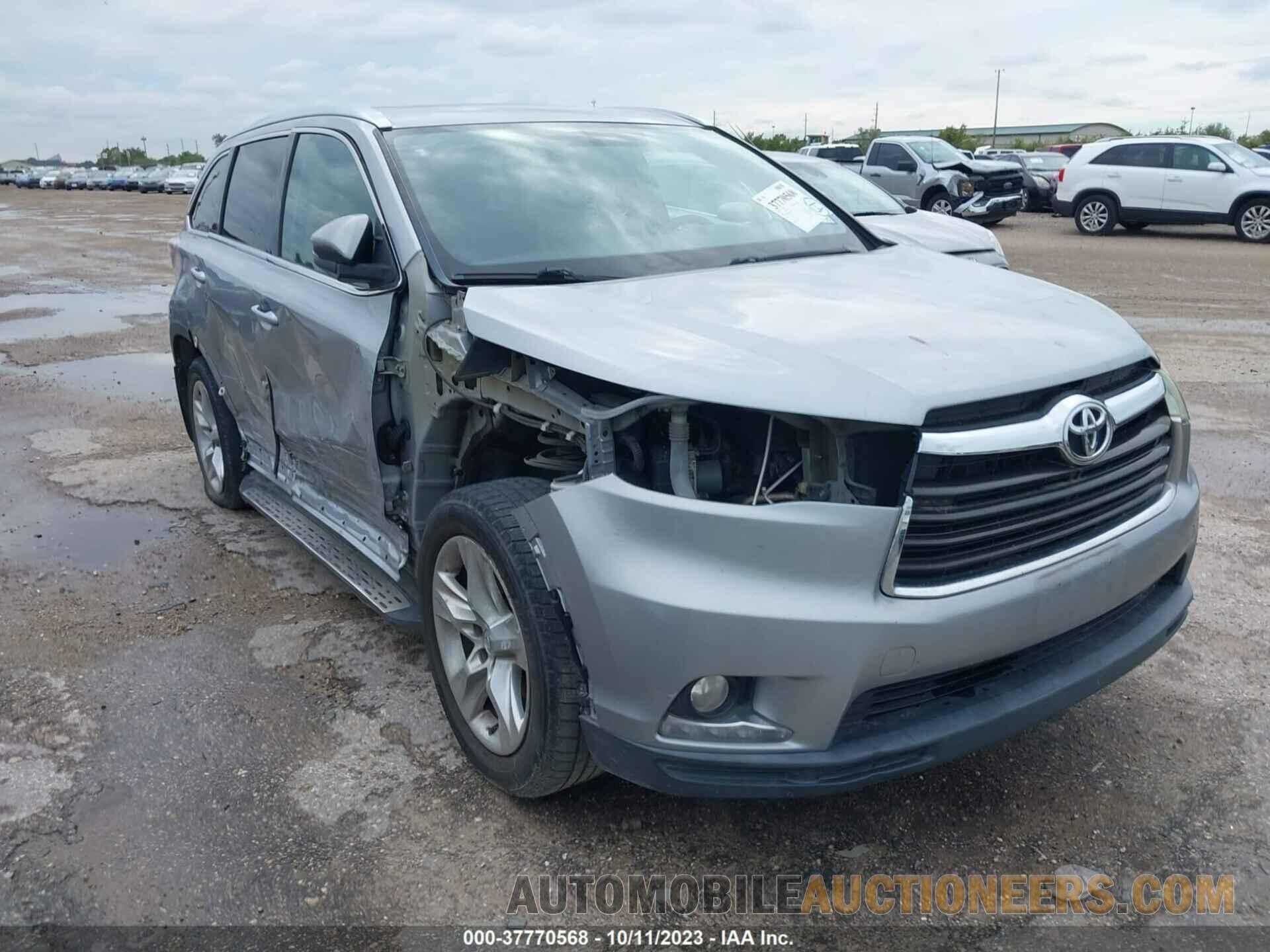 5TDYKRFH6FS055086 TOYOTA HIGHLANDER 2015