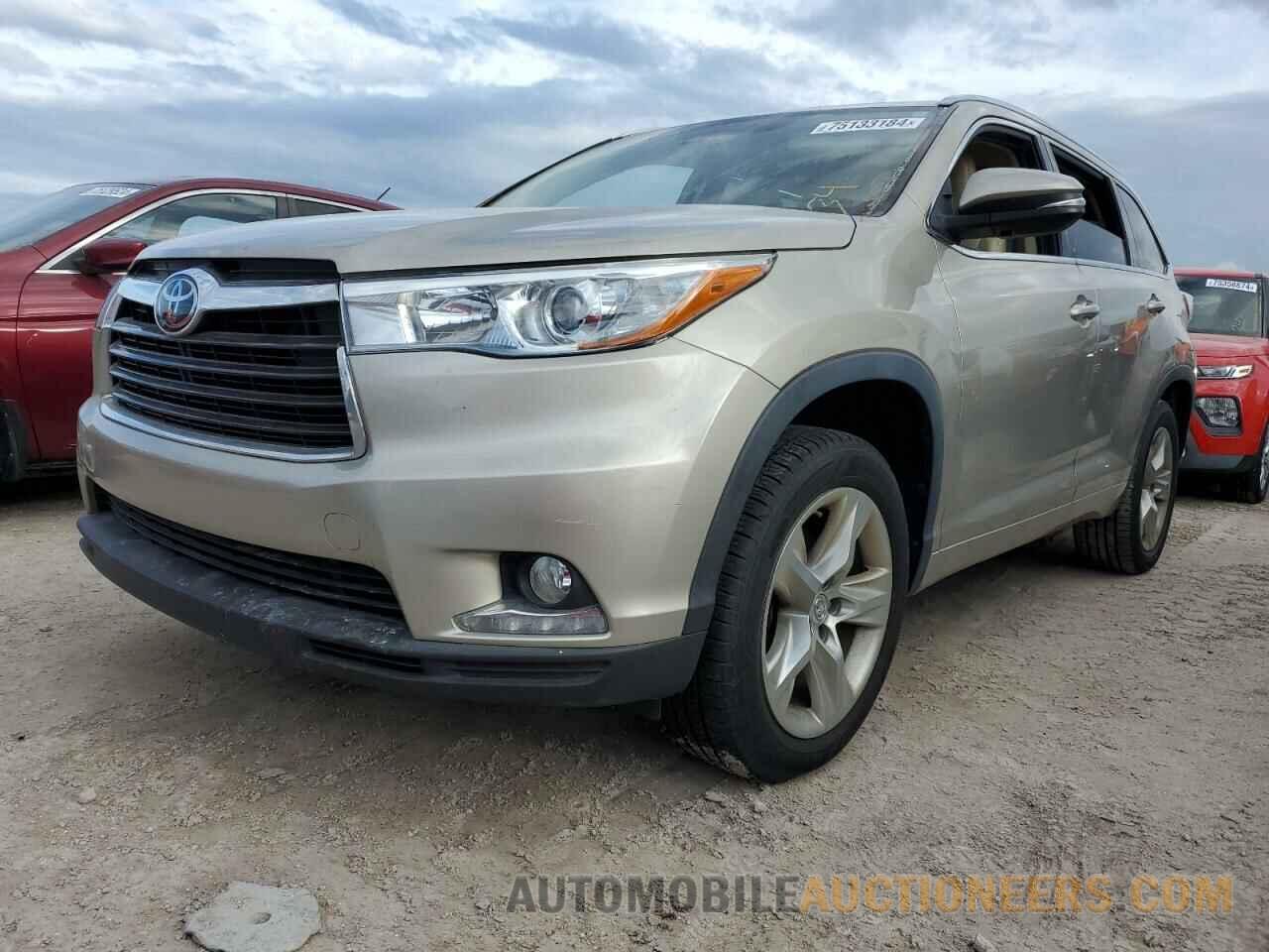 5TDYKRFH6FS083521 TOYOTA HIGHLANDER 2015