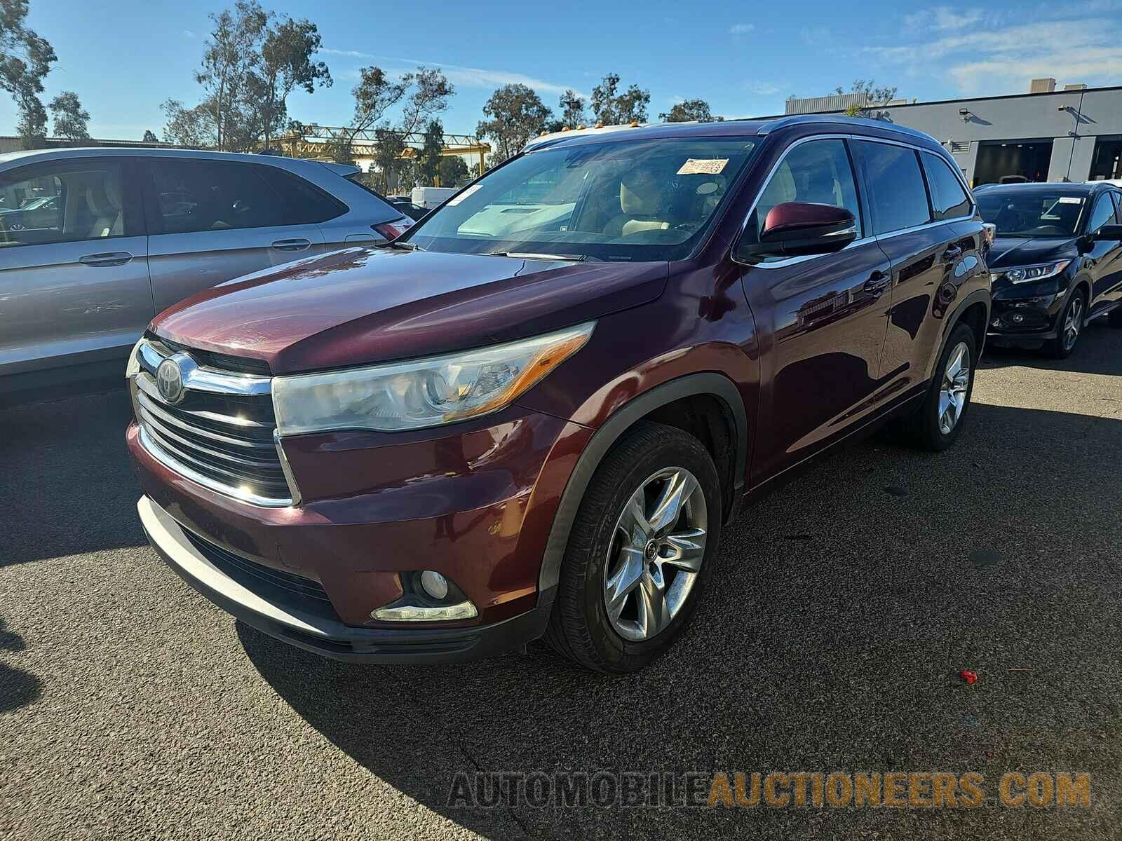 5TDYKRFH6GS120438 Toyota Highlander 2016