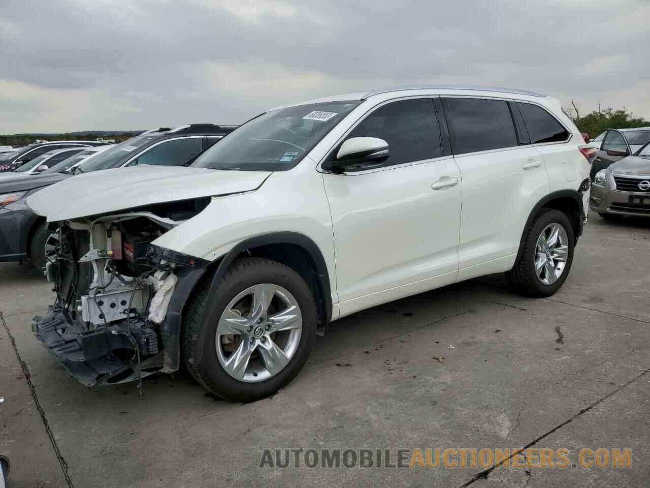 5TDYKRFH6GS141709 TOYOTA HIGHLANDER 2016