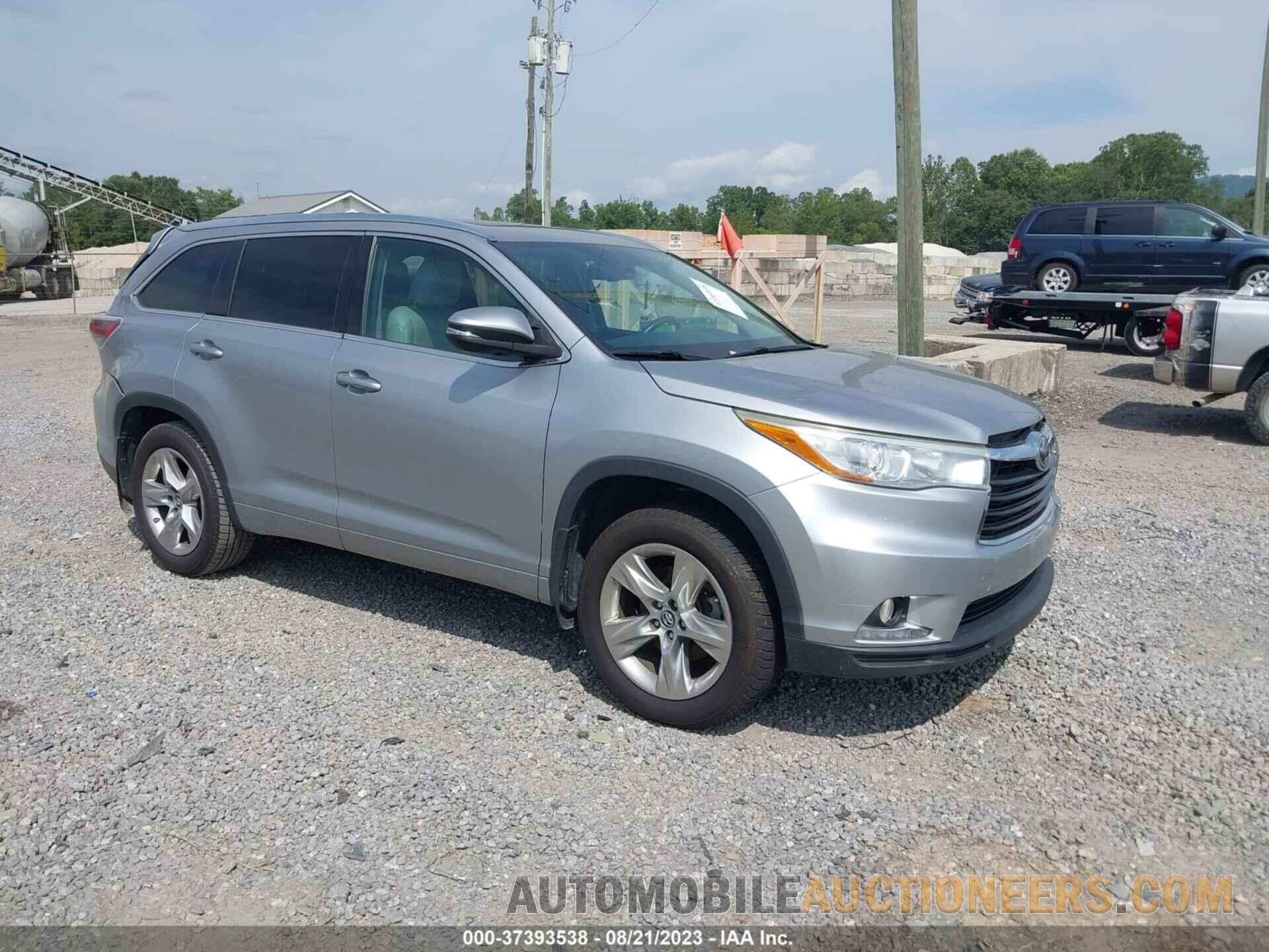 5TDYKRFH6GS153682 TOYOTA HIGHLANDER 2016