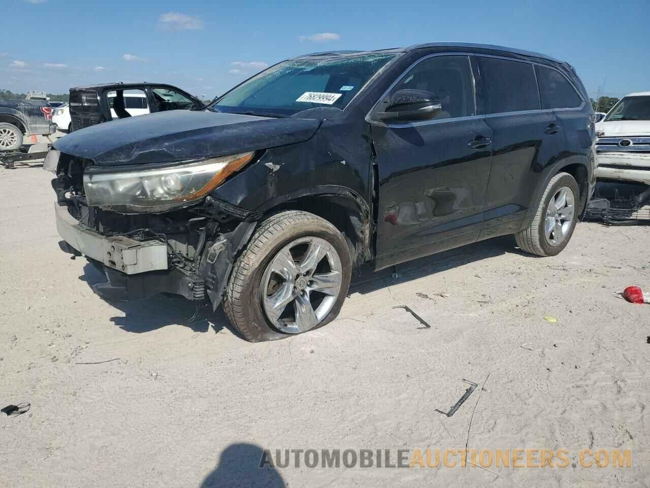 5TDYKRFH7ES007546 TOYOTA HIGHLANDER 2014