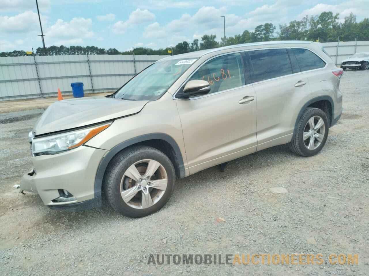 5TDYKRFH7FS055081 TOYOTA HIGHLANDER 2015