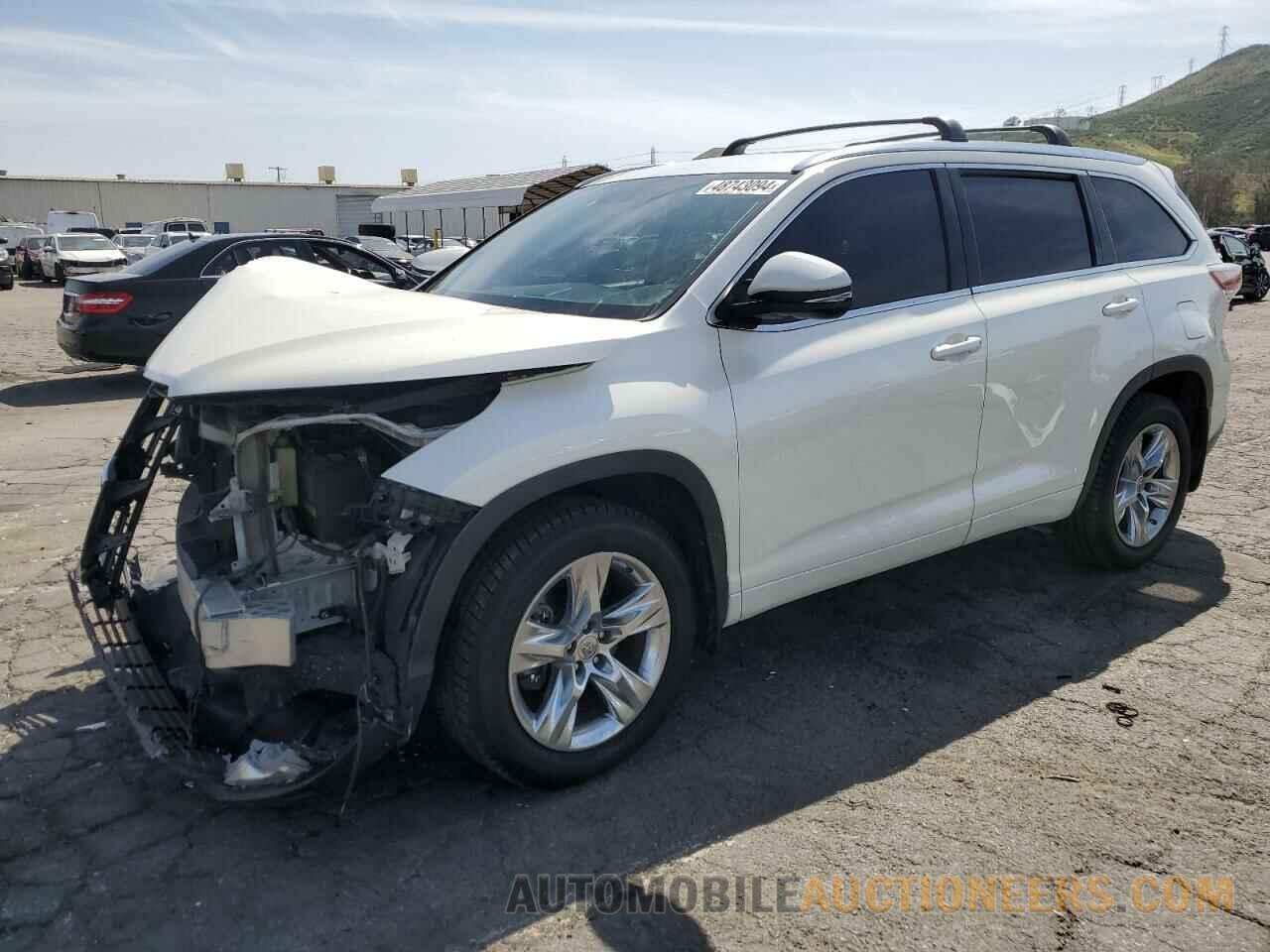 5TDYKRFH7FS066002 TOYOTA HIGHLANDER 2015