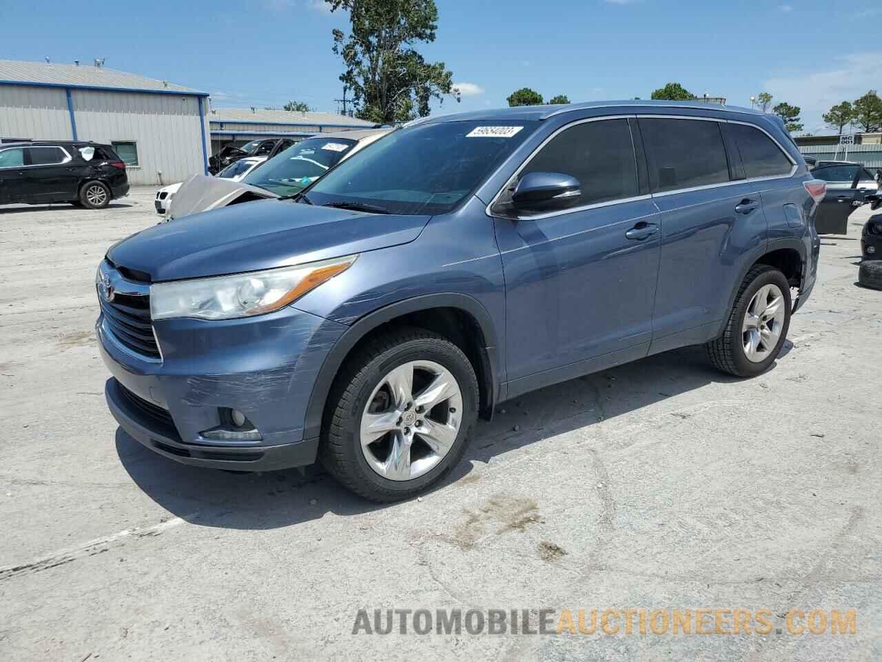 5TDYKRFH7FS067943 TOYOTA HIGHLANDER 2015