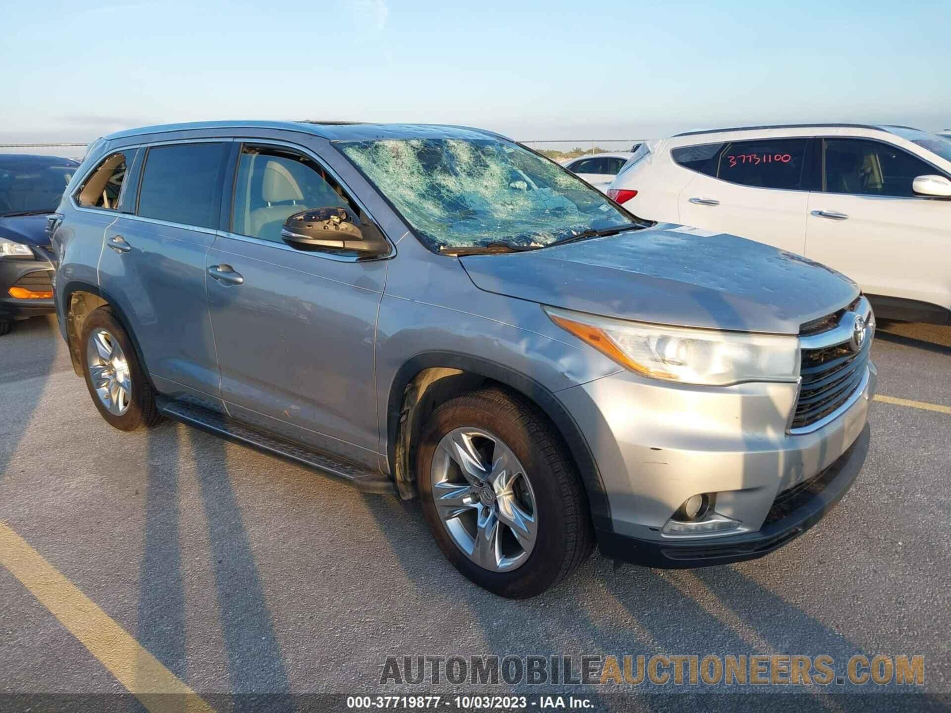 5TDYKRFH7FS067957 TOYOTA HIGHLANDER 2015