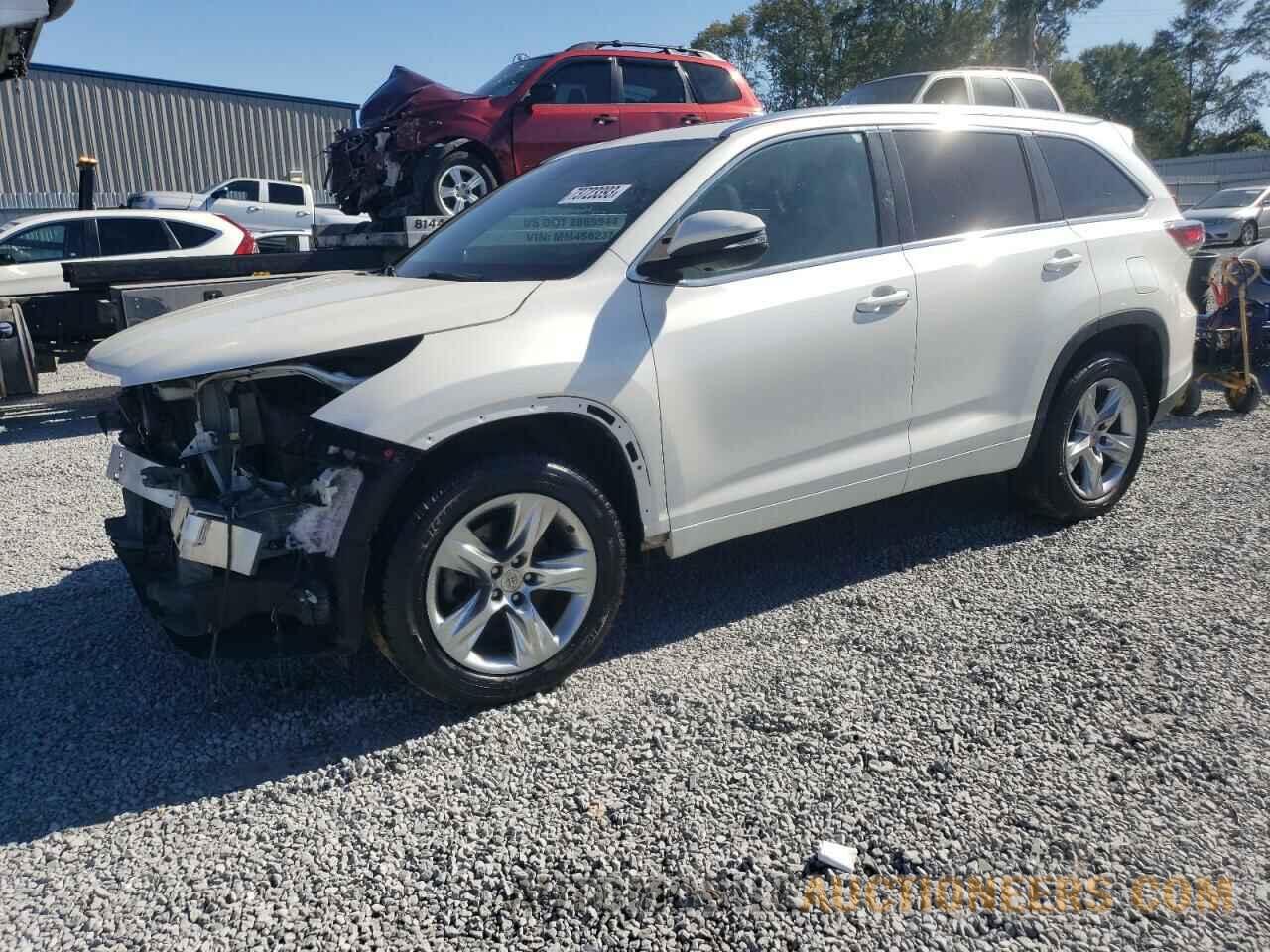 5TDYKRFH7FS076111 TOYOTA HIGHLANDER 2015