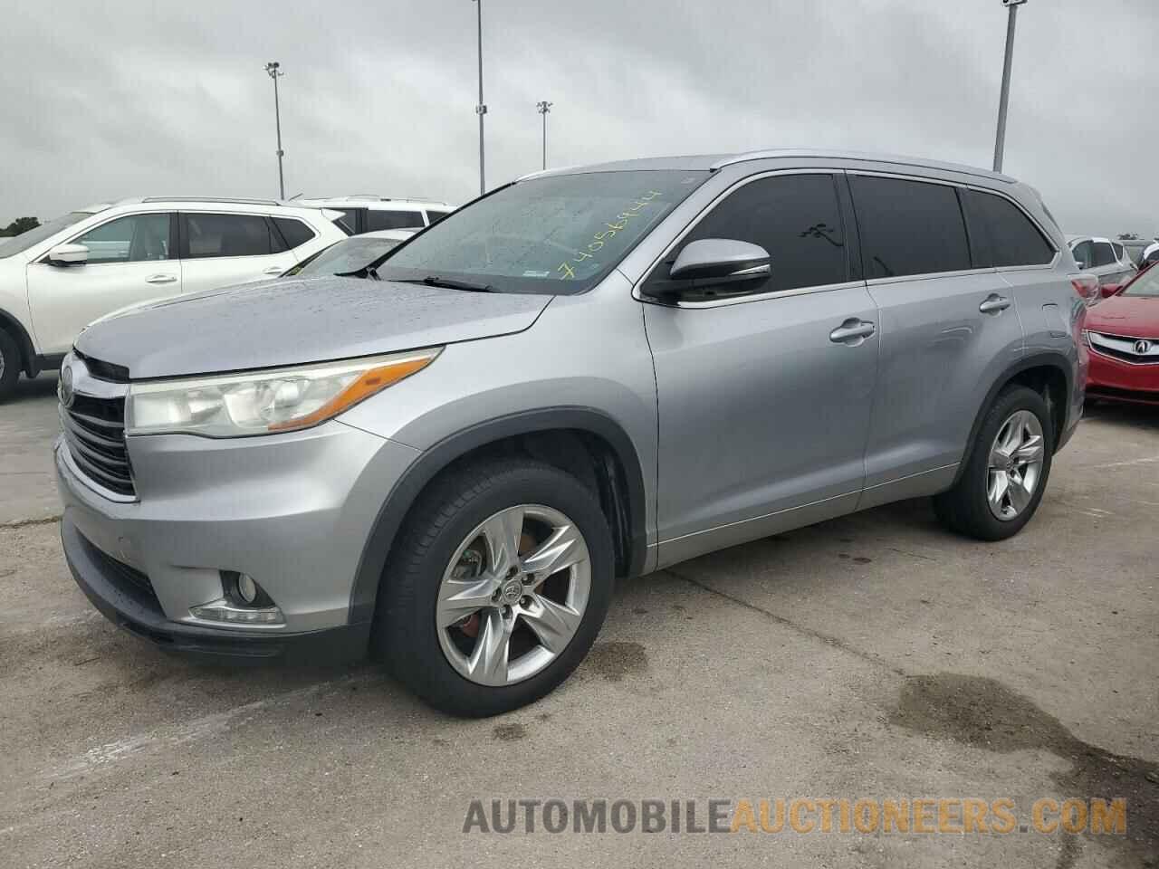 5TDYKRFH7FS113318 TOYOTA HIGHLANDER 2015