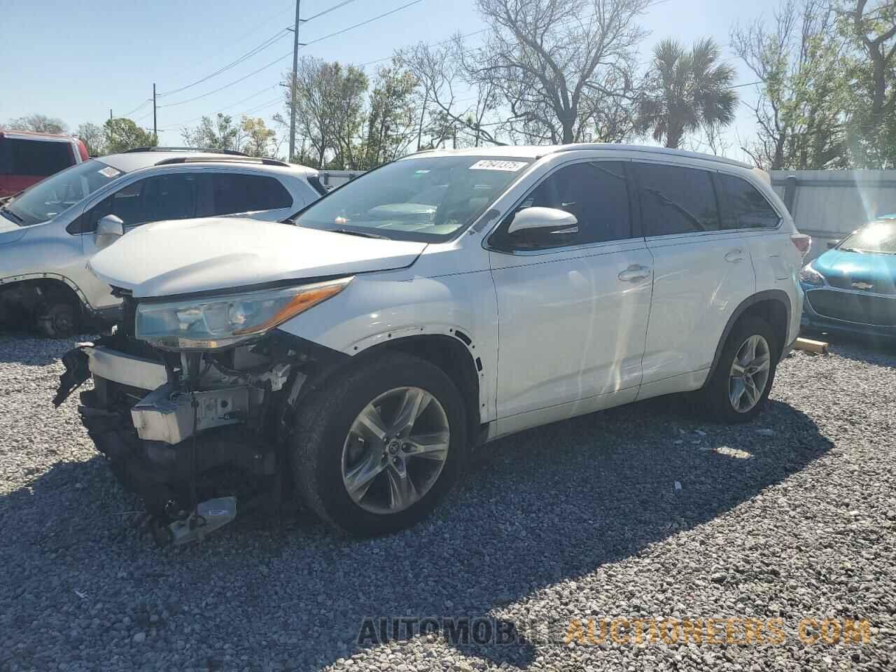 5TDYKRFH7GS124322 TOYOTA HIGHLANDER 2016