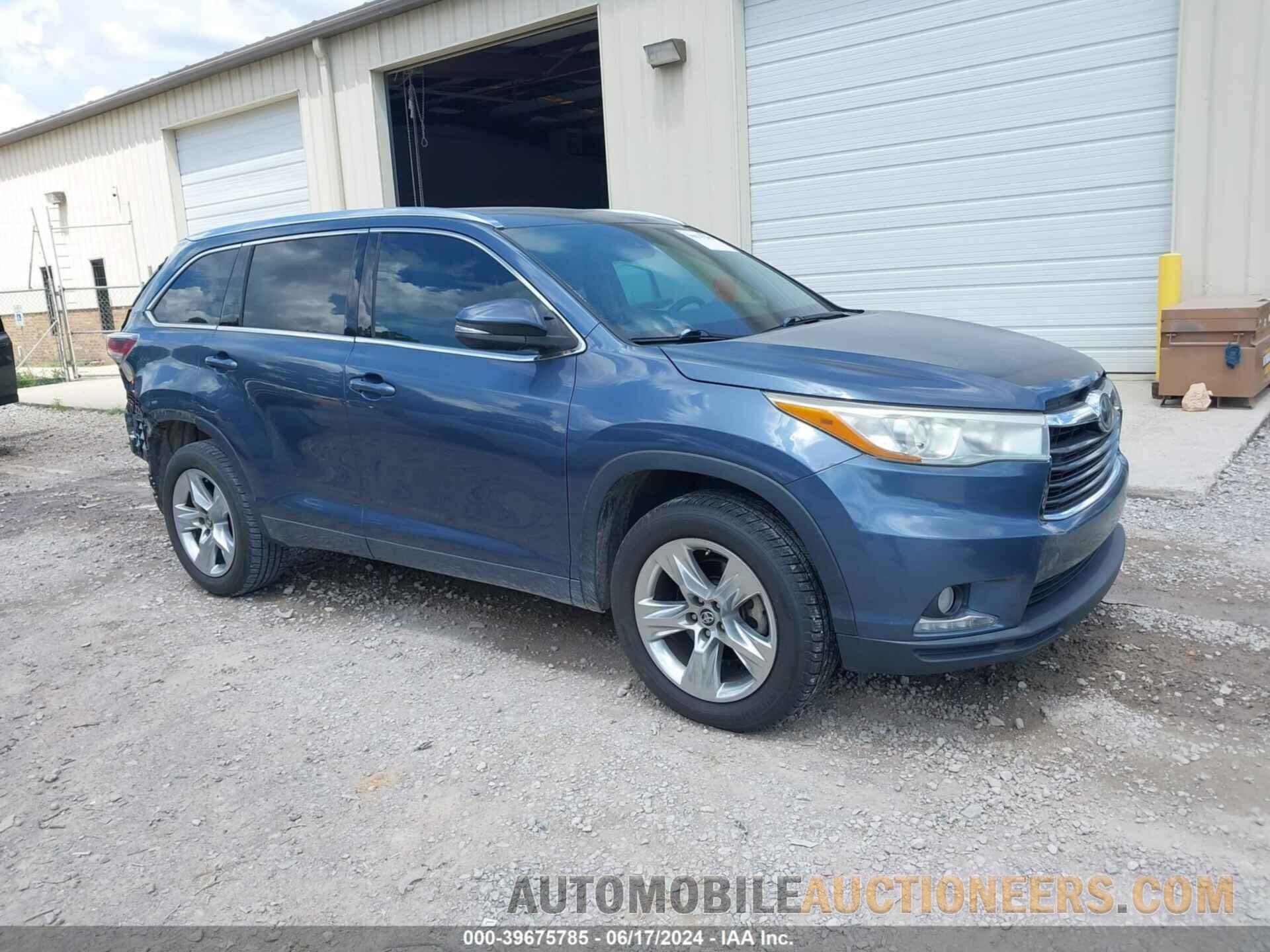 5TDYKRFH7GS127799 TOYOTA HIGHLANDER 2016