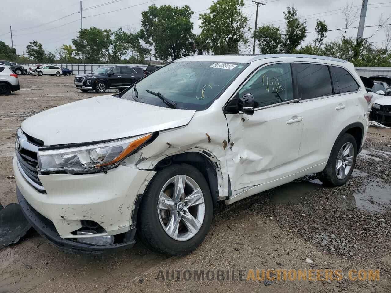 5TDYKRFH7GS172080 TOYOTA HIGHLANDER 2016