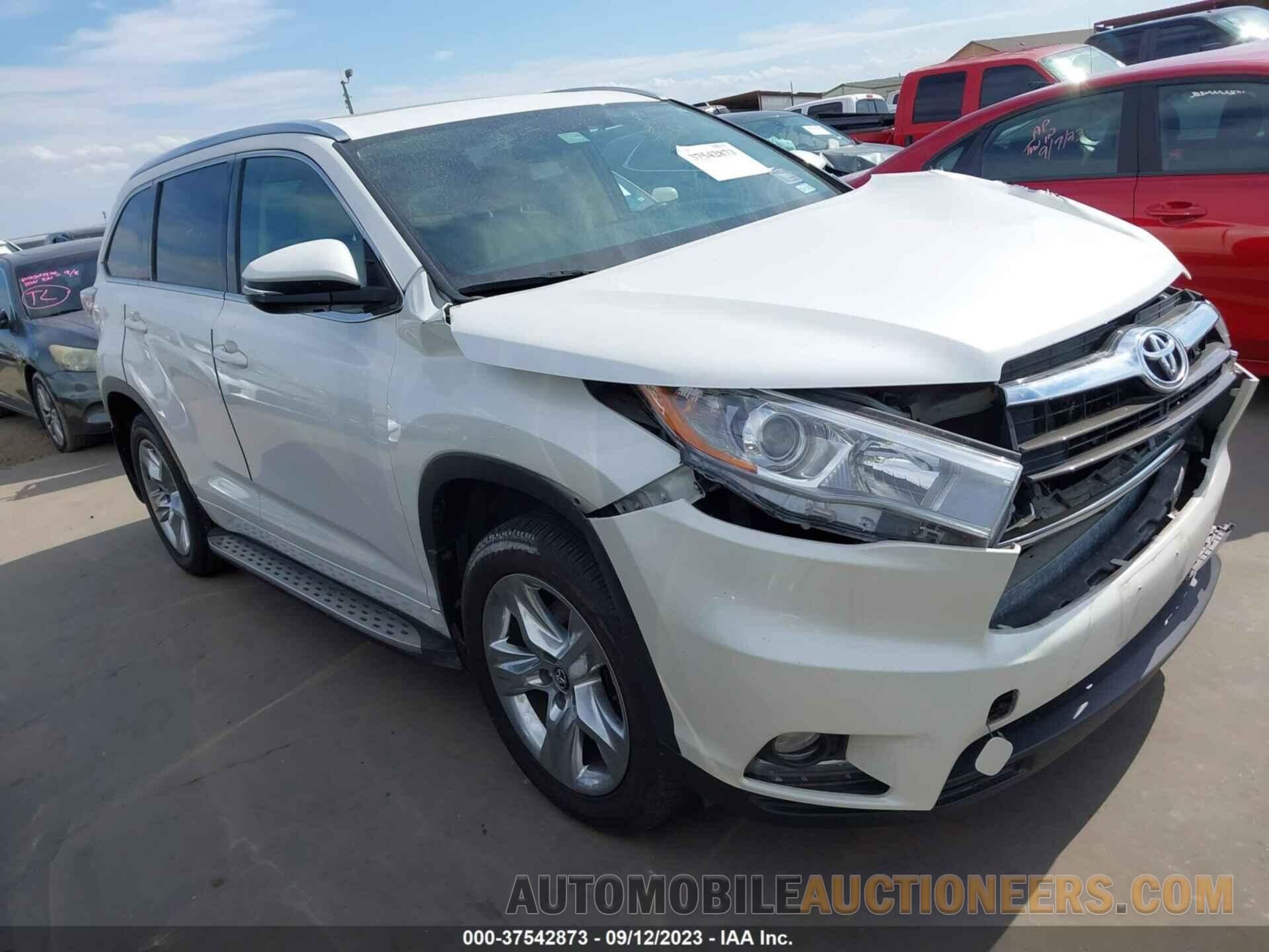 5TDYKRFH7GS173567 TOYOTA HIGHLANDER 2016