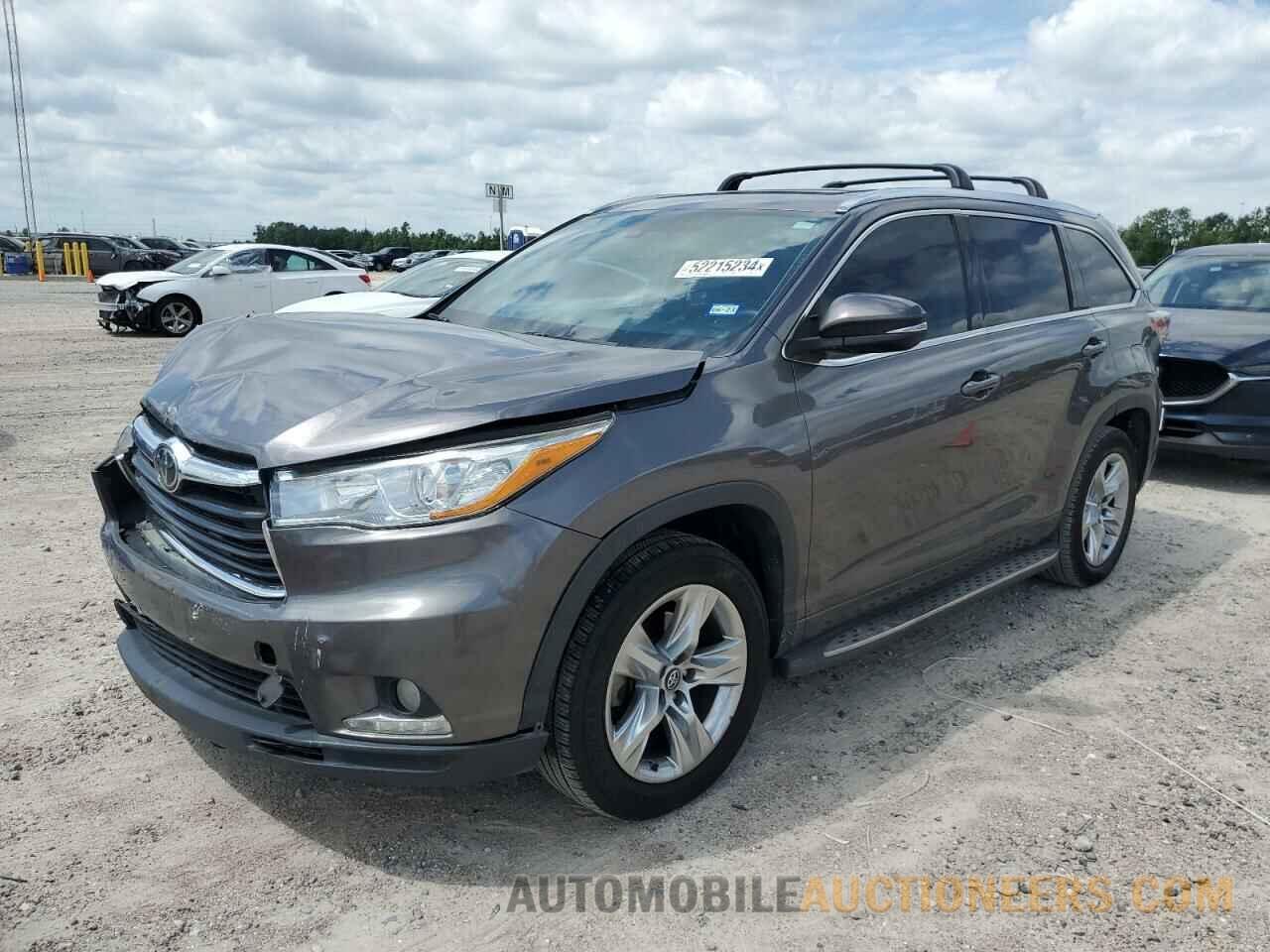 5TDYKRFH7GS177621 TOYOTA HIGHLANDER 2016