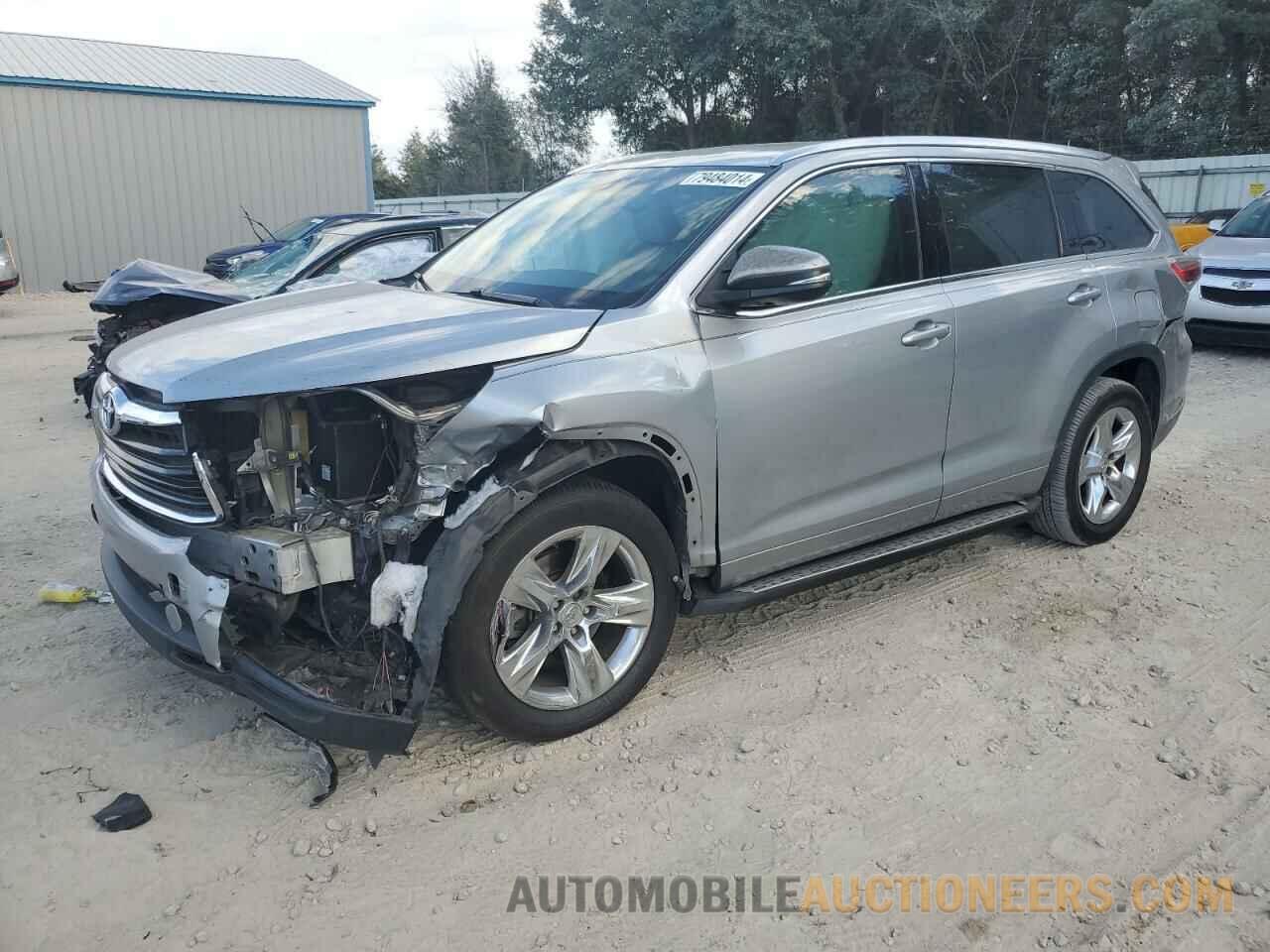 5TDYKRFH8ES017552 TOYOTA HIGHLANDER 2014