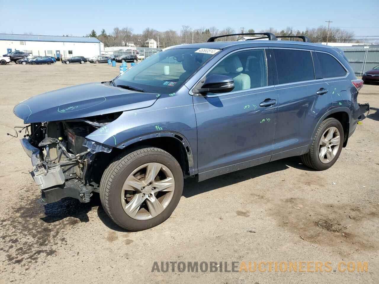 5TDYKRFH8FS038399 TOYOTA HIGHLANDER 2015