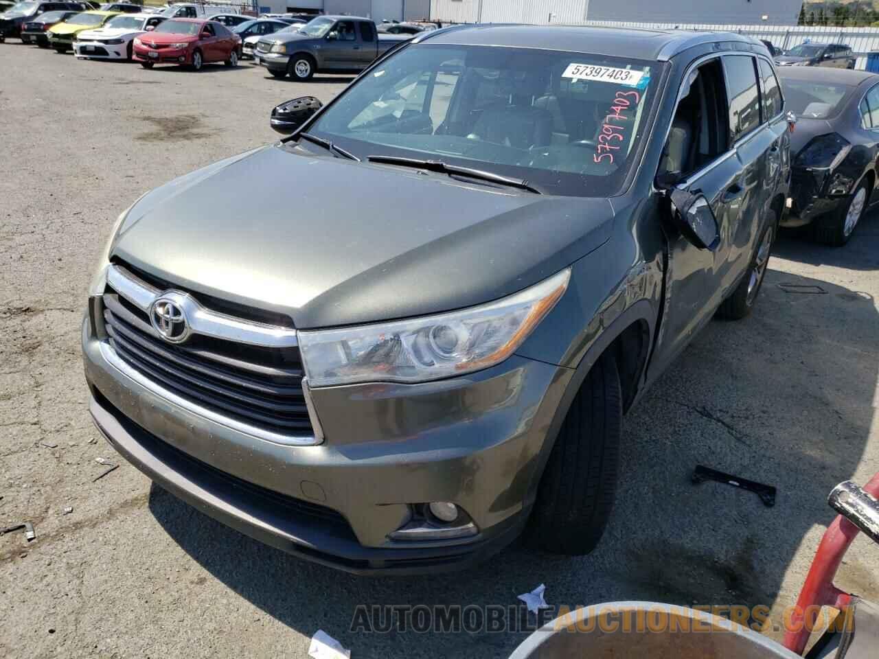 5TDYKRFH8FS038807 TOYOTA HIGHLANDER 2015