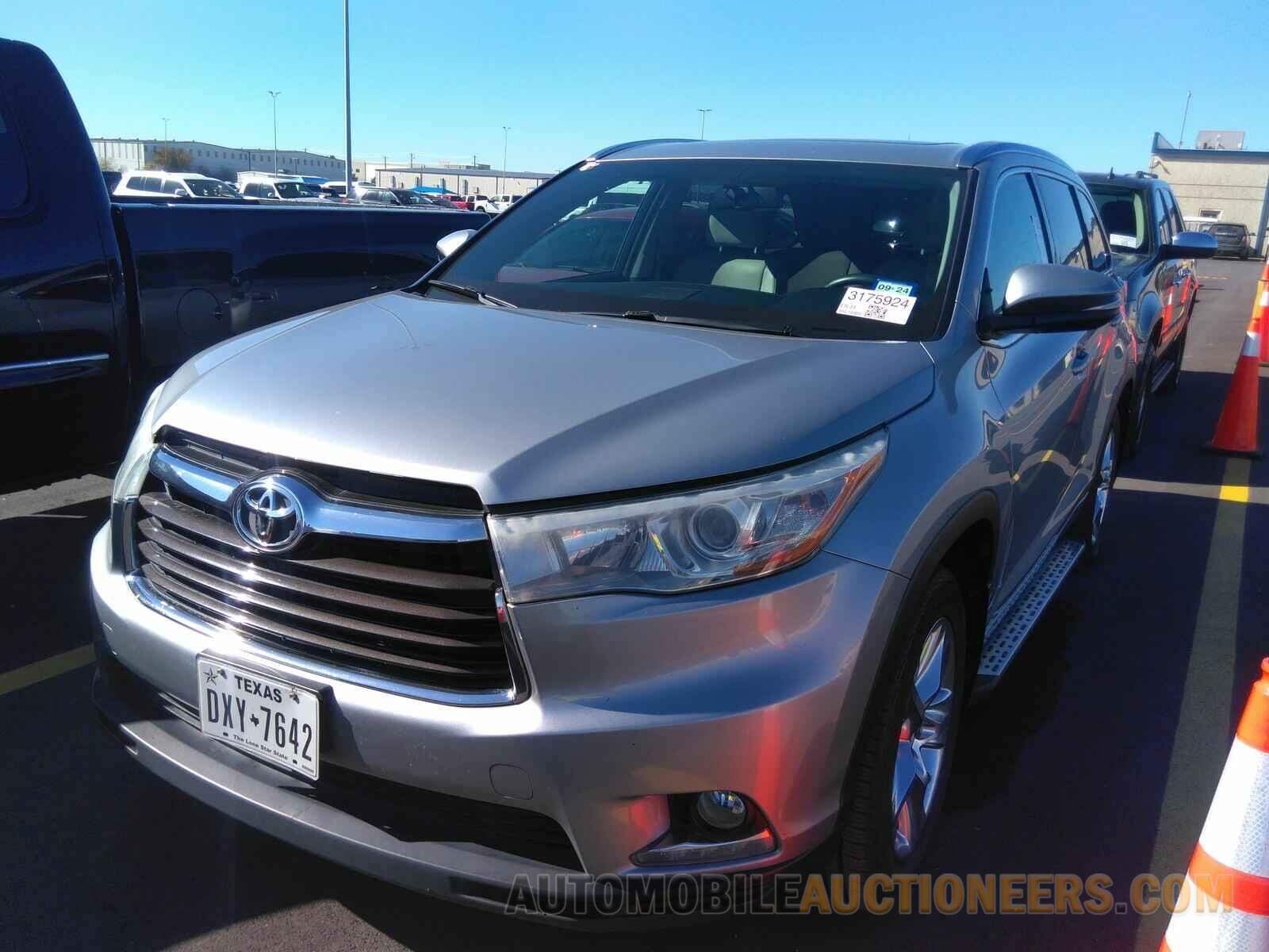 5TDYKRFH8FS041951 Toyota Highlander 2015