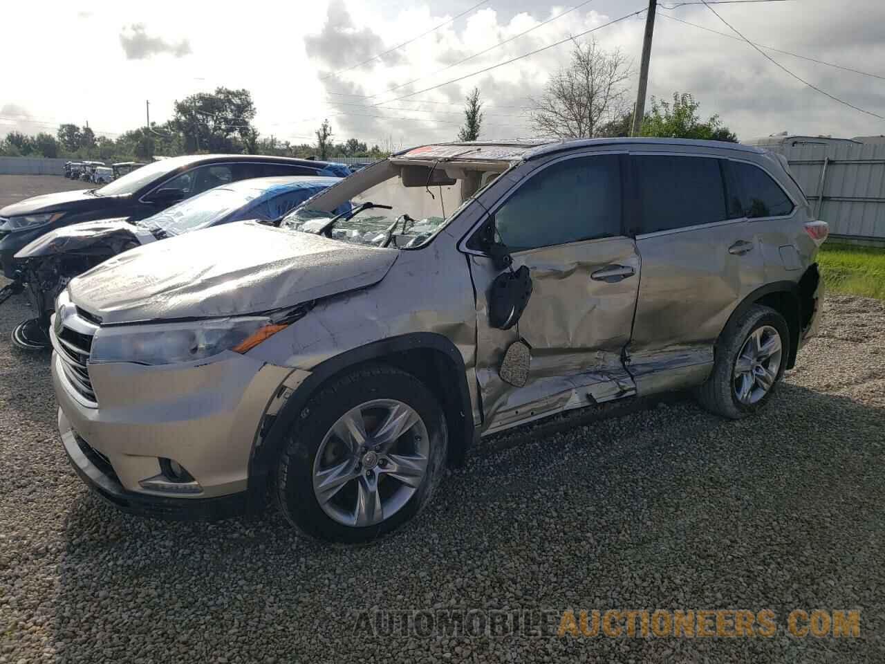 5TDYKRFH8FS043893 TOYOTA HIGHLANDER 2015