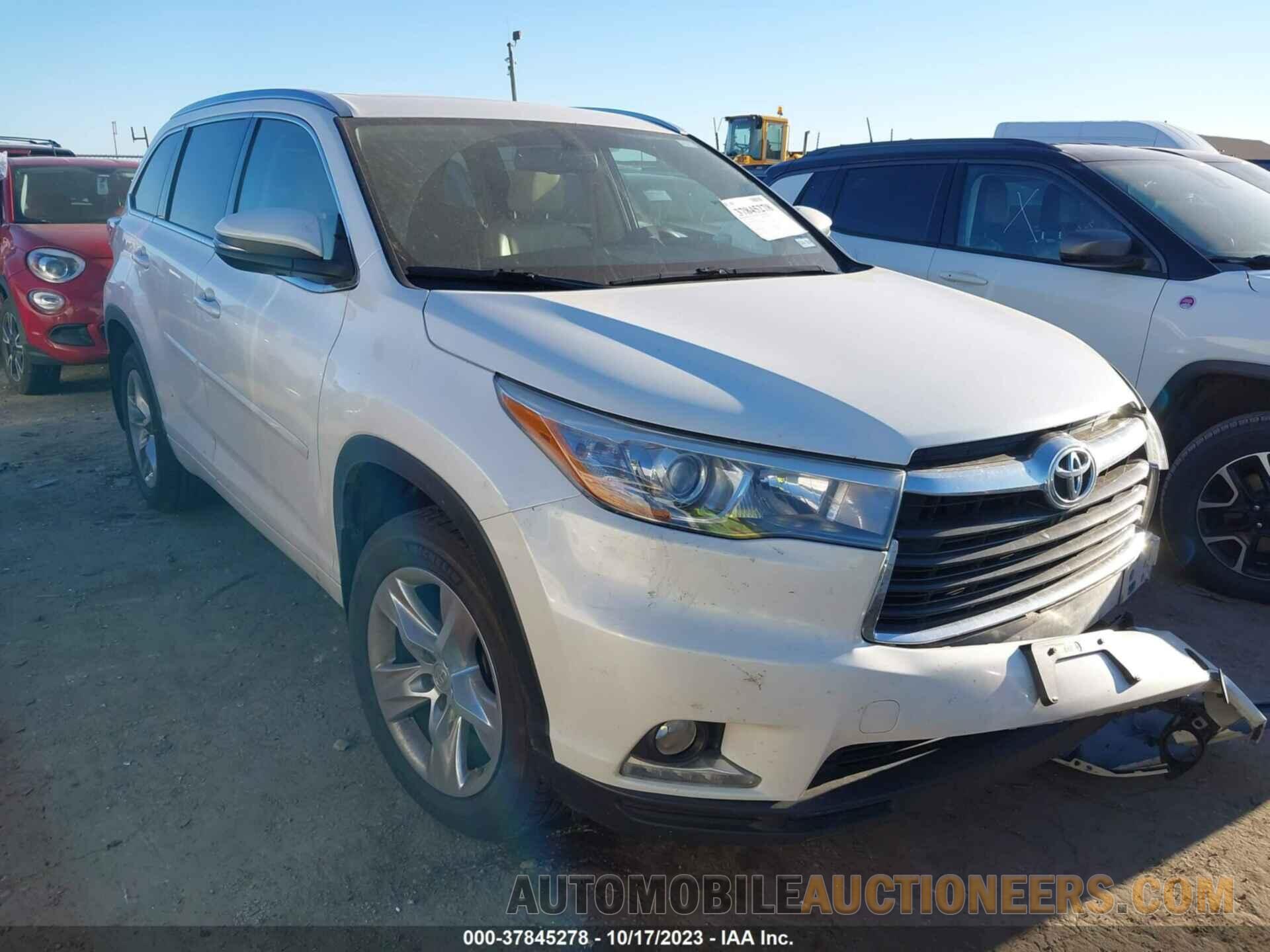 5TDYKRFH8FS056904 TOYOTA HIGHLANDER 2015